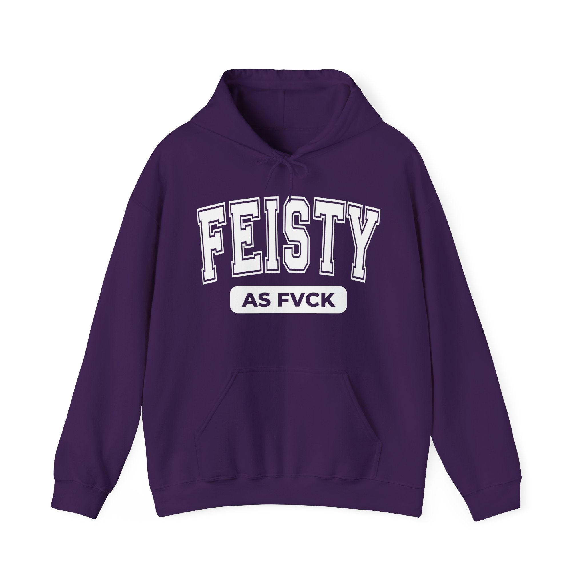 Feisty As Fuck Hoodie — Bold Graphic Hoodie for Sassy Attitude