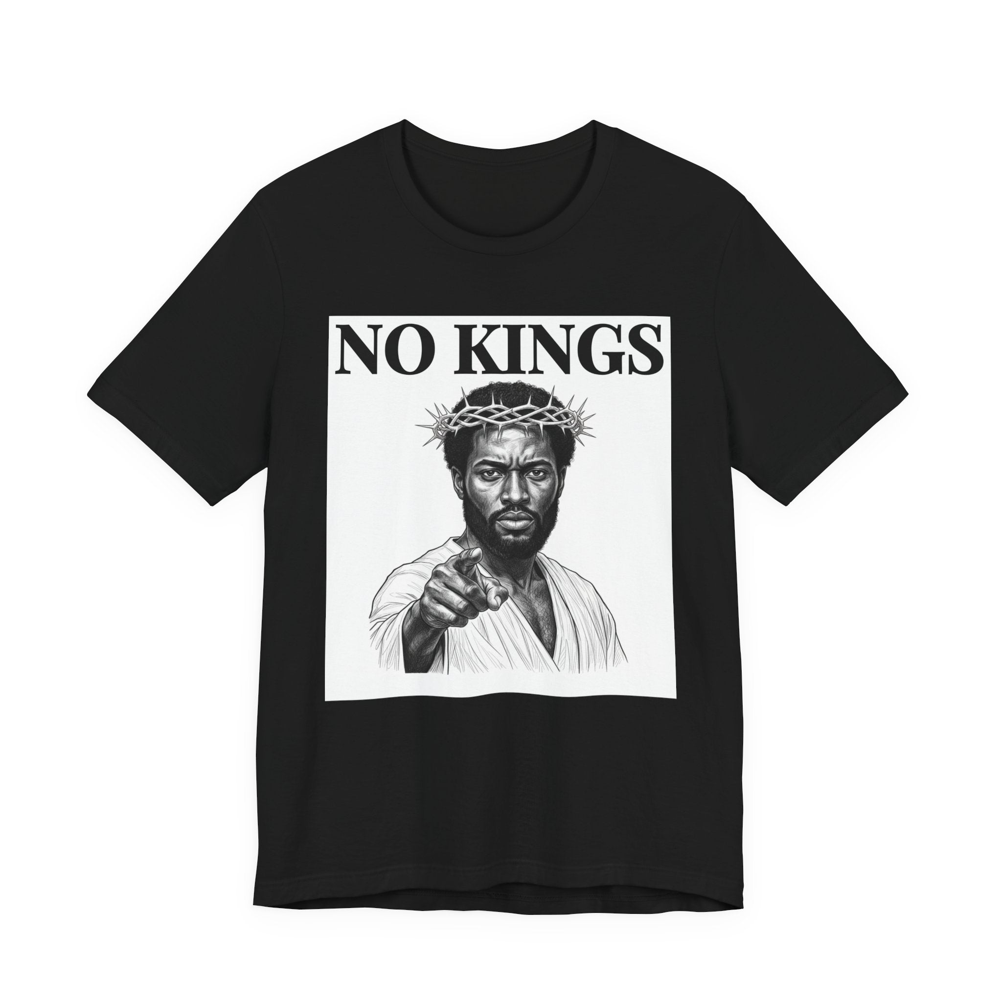 No Kings (Black Jesus) T-Shirt