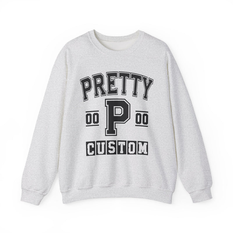 Custom Pretty Varsity Sweatshirt — Customize Birthday Day/Month/Year — Customize Gemini Season/Nation