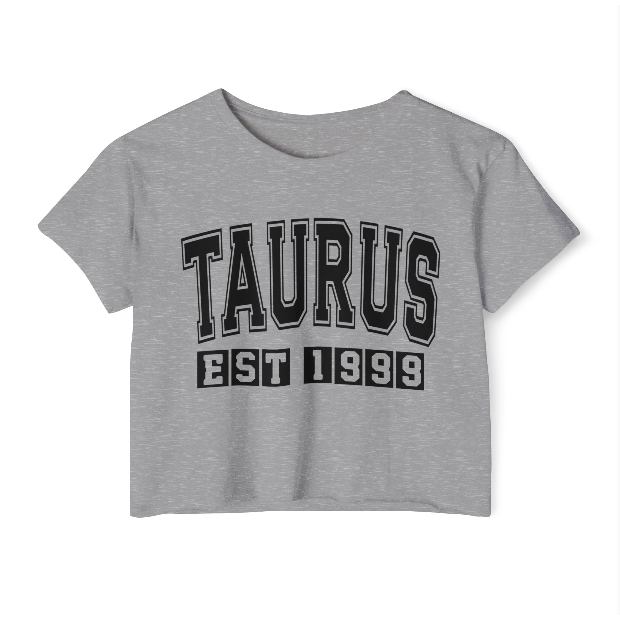 Taurus EST (YEAR) Personalization -  Crop Top