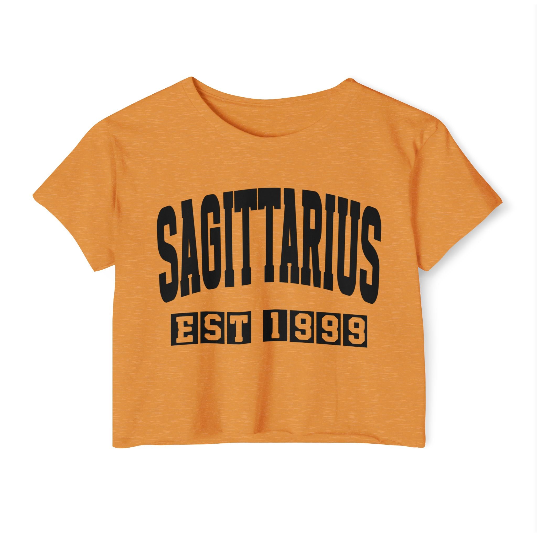 Sagittarius EST (YEAR) Personalization -  Crop Top