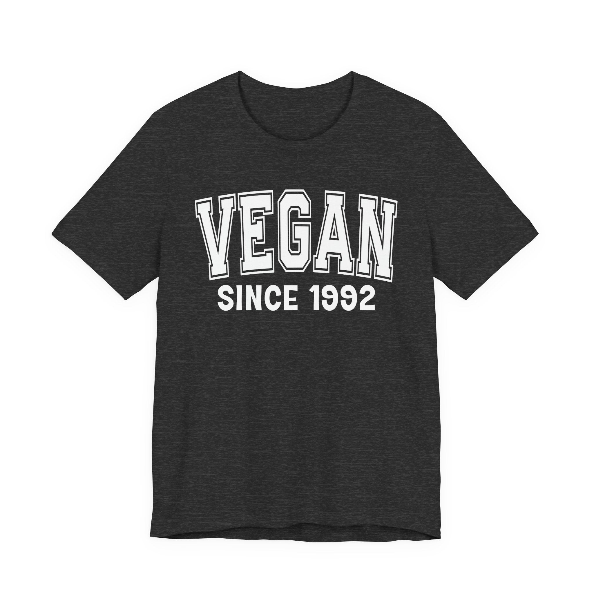 Vegan Personalization T-Shirt - Add Your Special "Since Date"