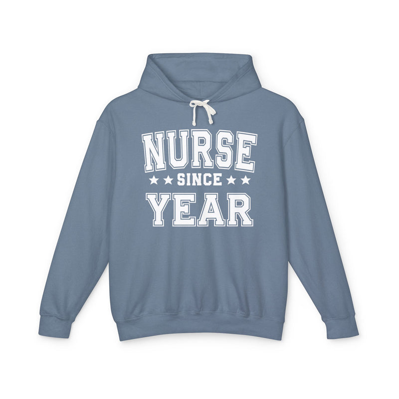 Nurse Since (Personalized Date) — Nursing Profession Milestone Hoodie
