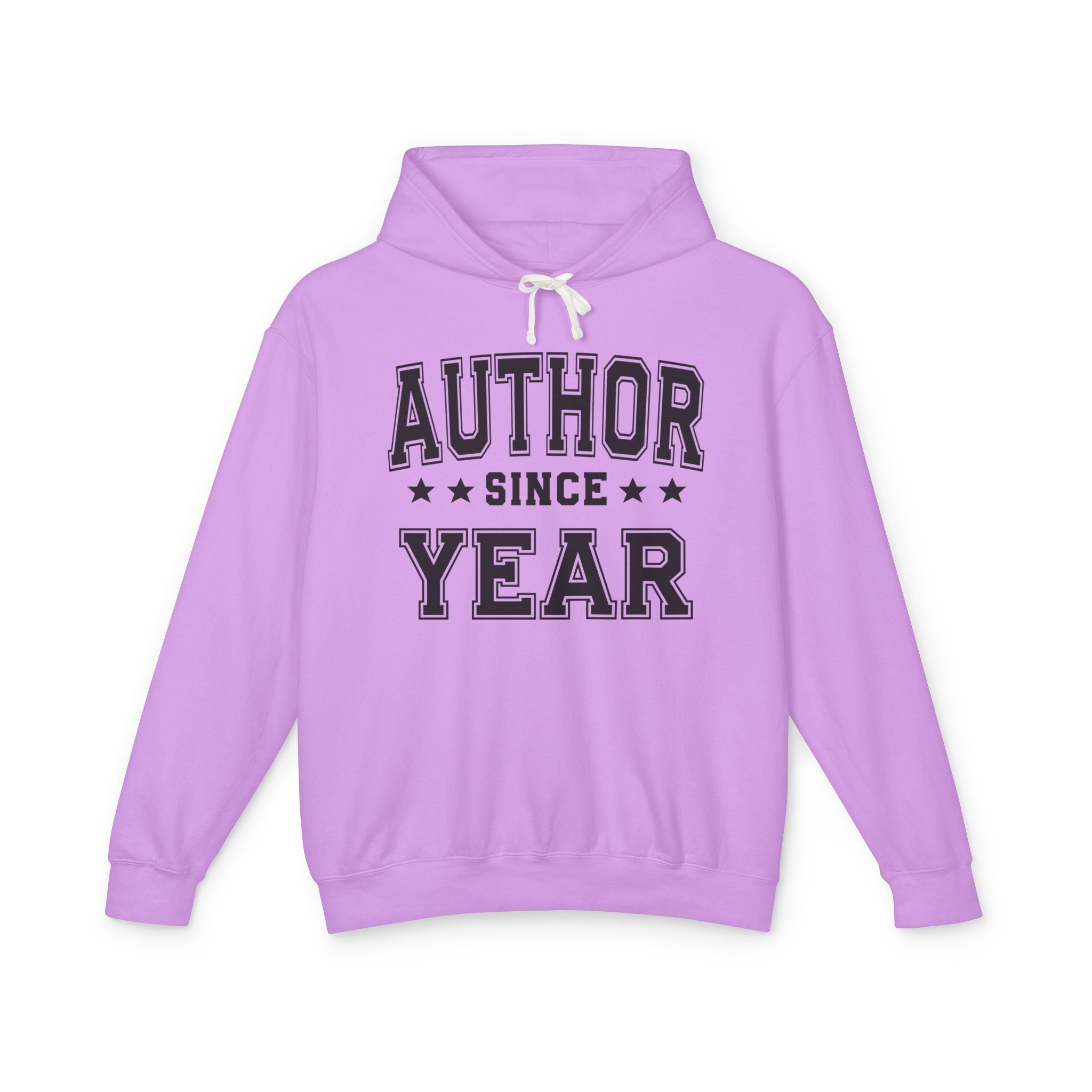 Author Since (Personalized Date) — Writer Author Milestone Hoodie