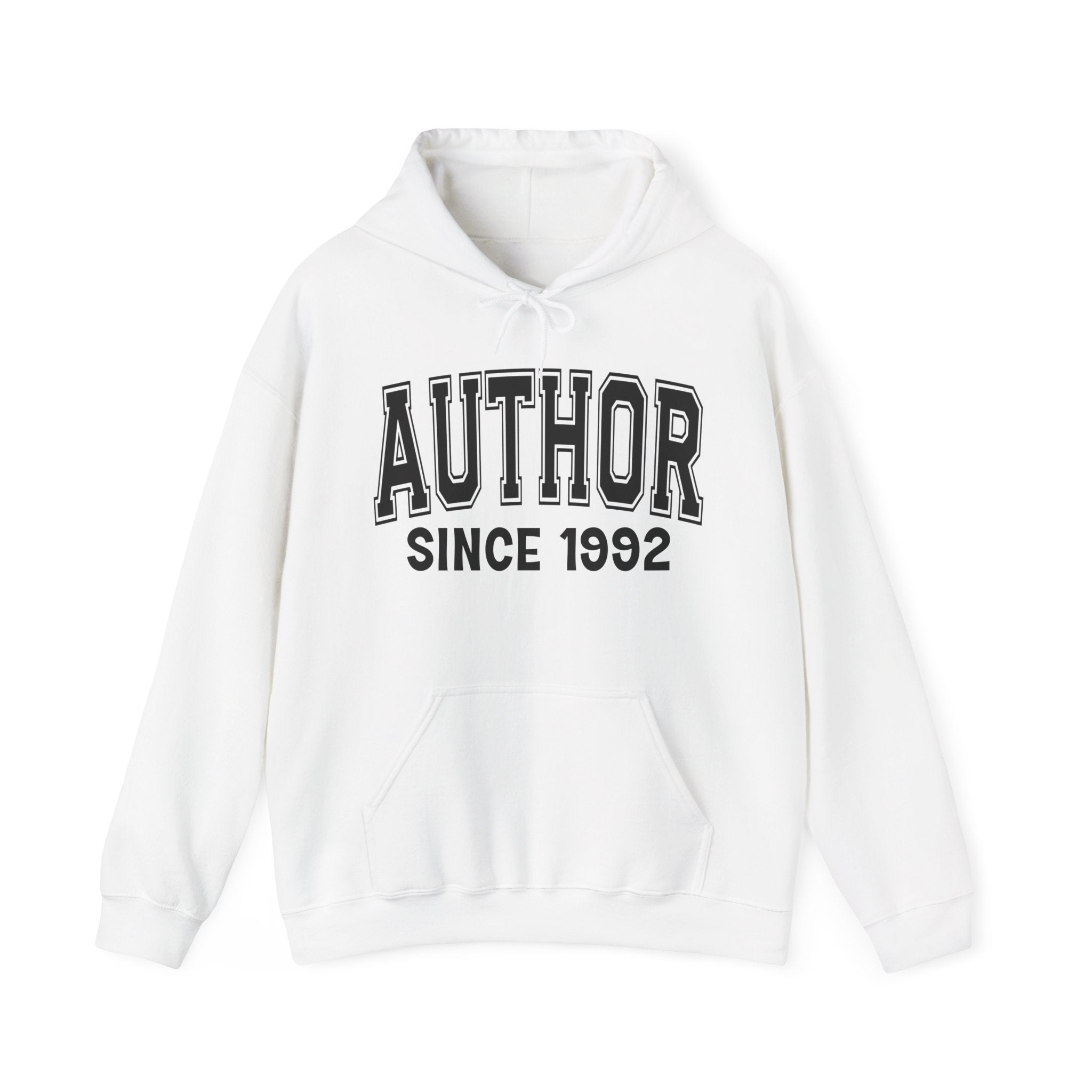 Author Personalization Hoodie - Add Your Special "Since Date"