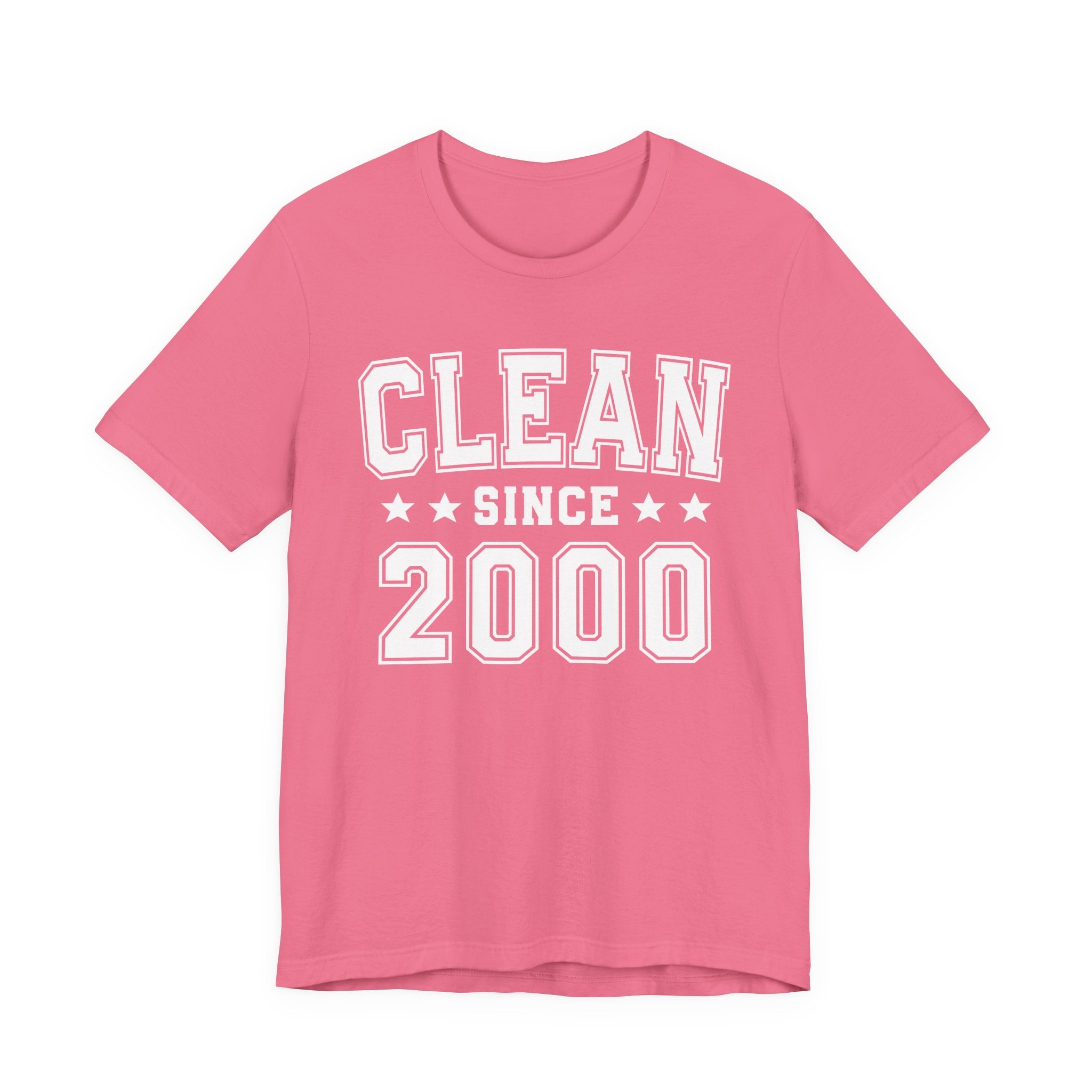 Clean Since (Personalized Date) —  Bride/Married T-shirt, Wedding & Anniversary Gift