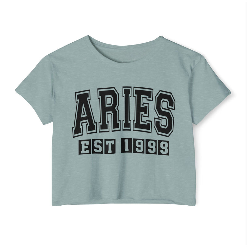 Aries EST (YEAR) Personalization —  Crop Top