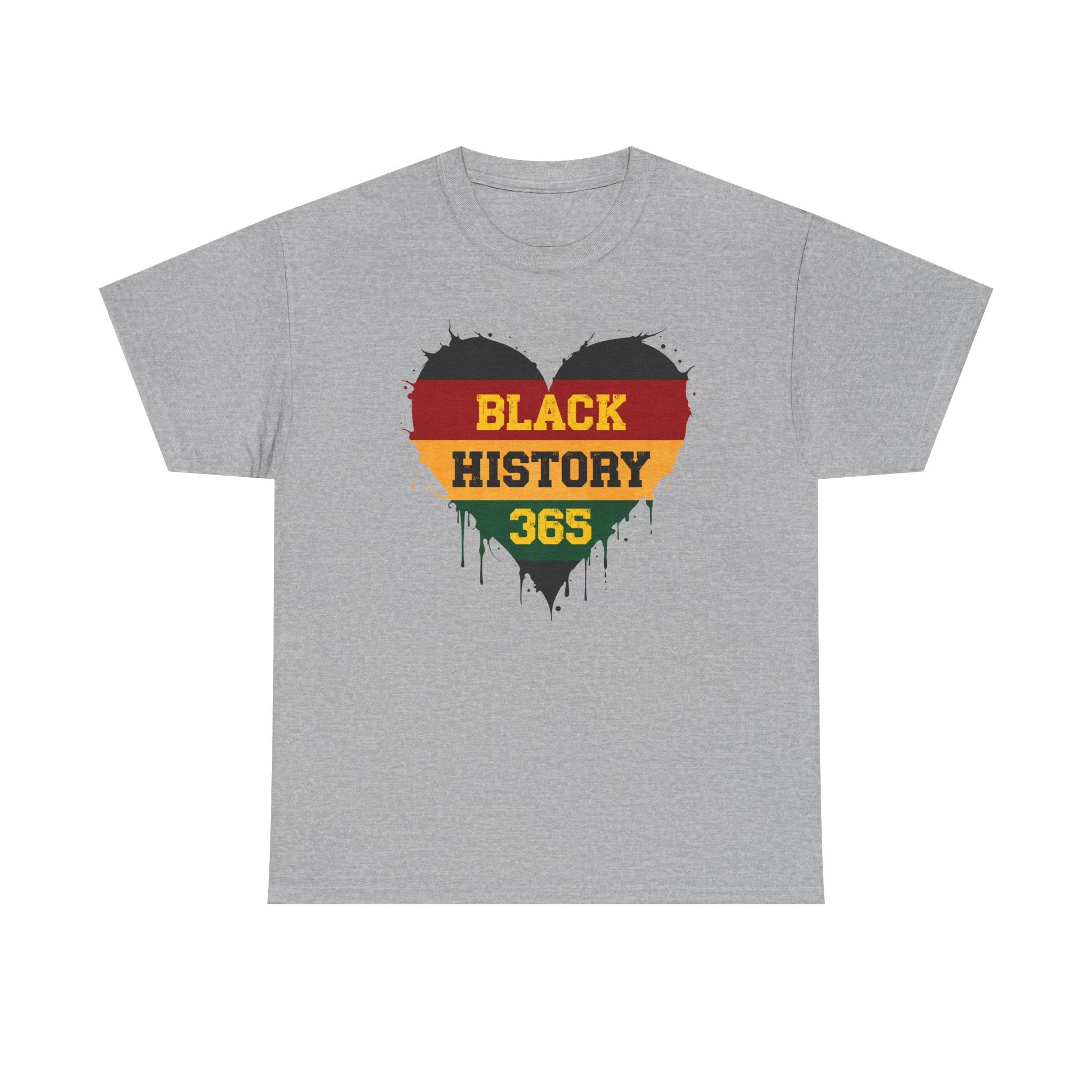 Black History Heart T-Shirt