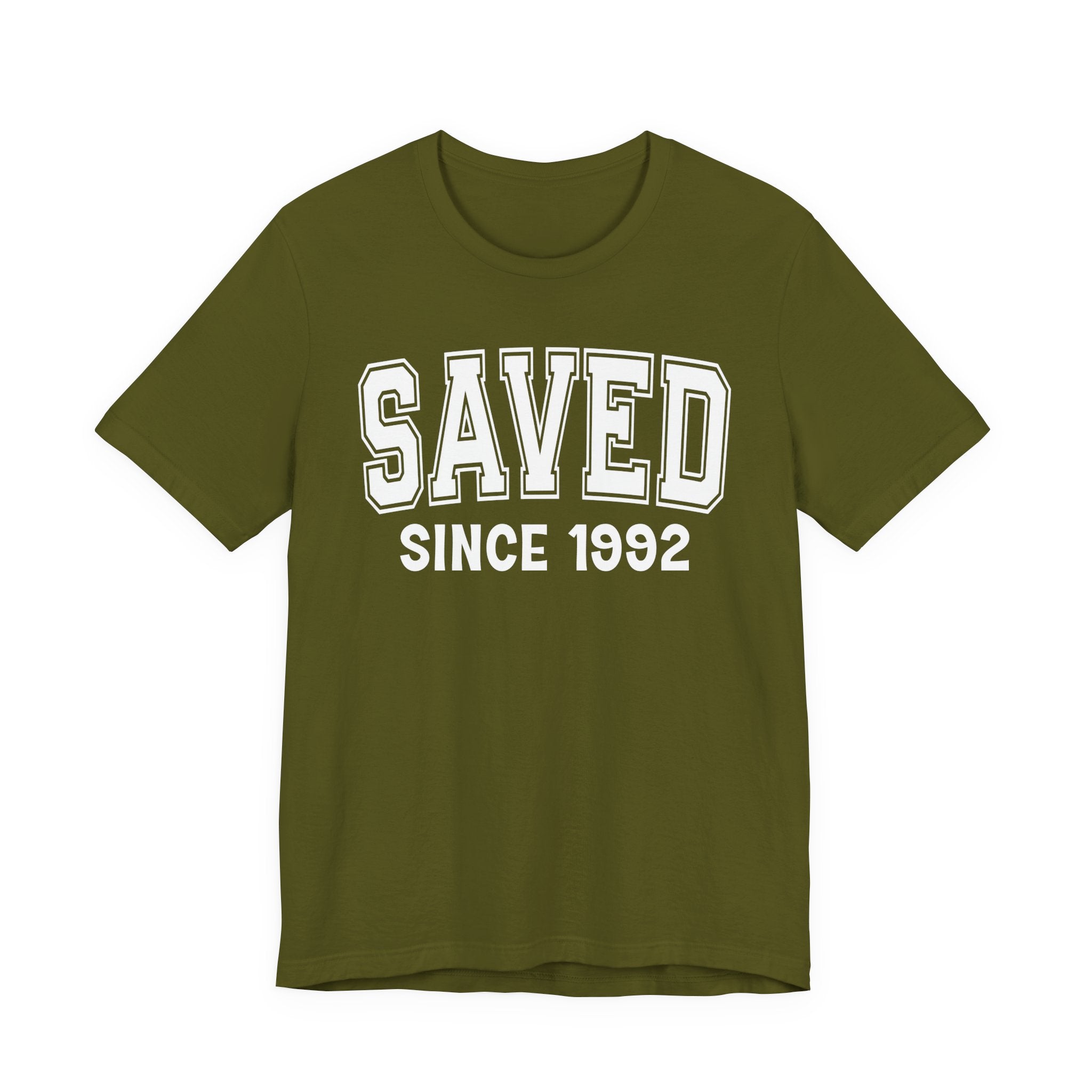 Saved Personalization T-Shirt - Add Your Special "Since Date"