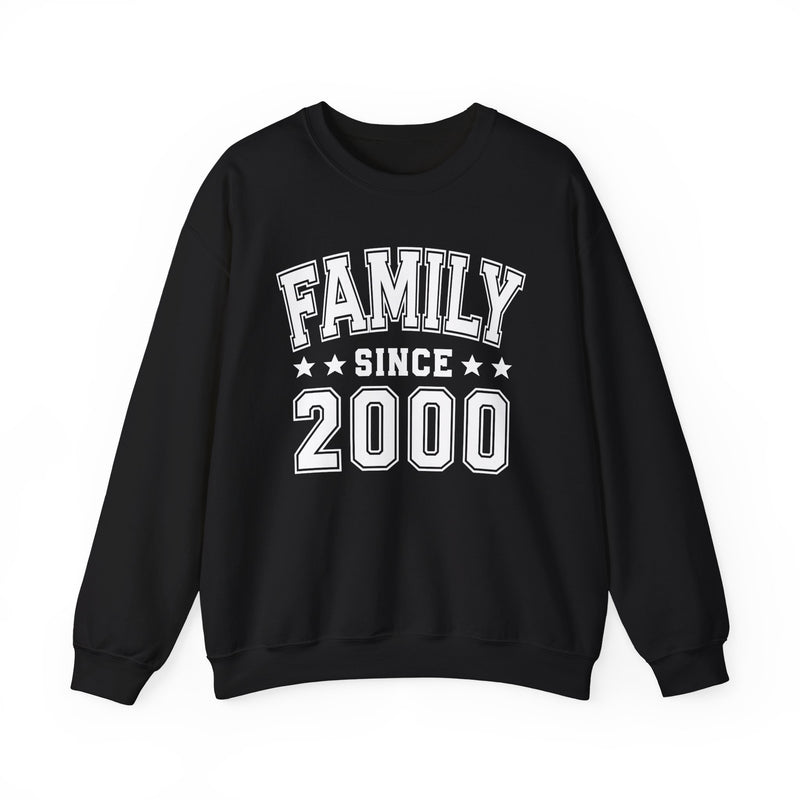 Family Since (Personalized Date) — Celebration Milestone Sweatshirt