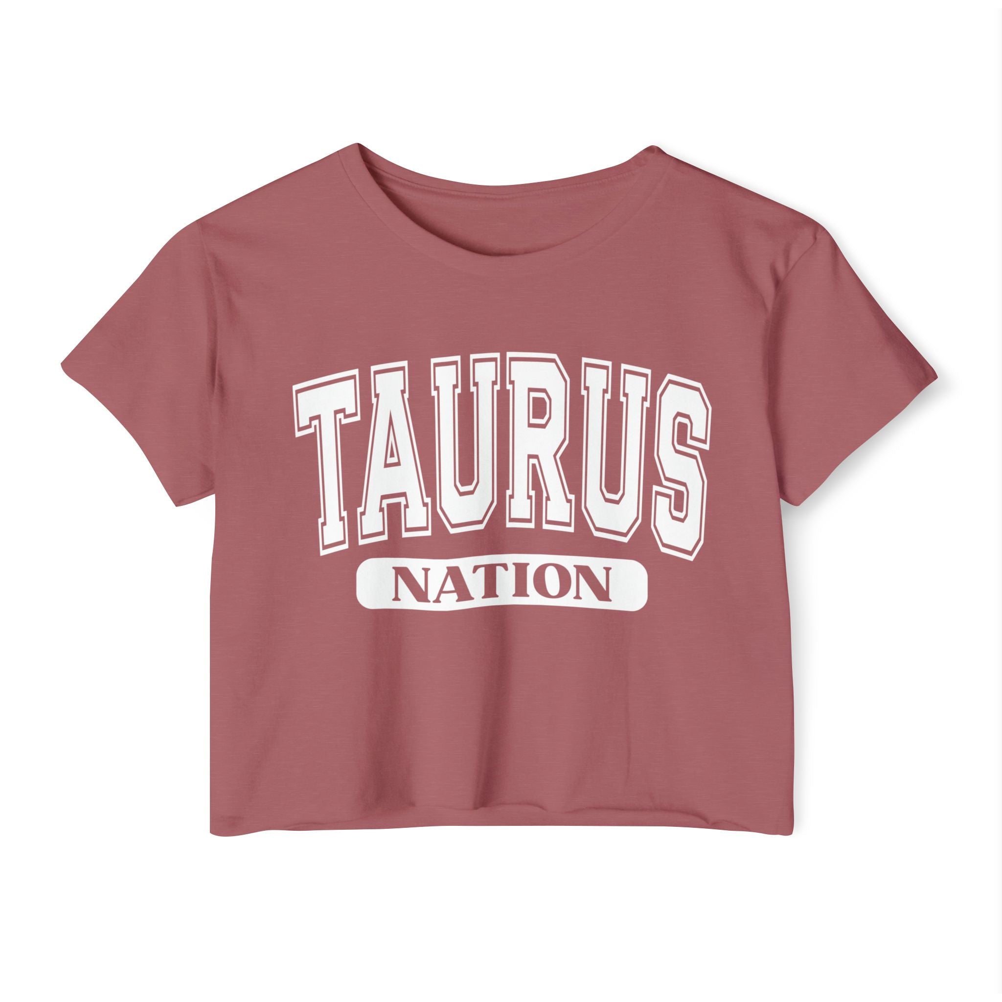 Taurus Nation — Women’s Zodiac Festival Crop Top