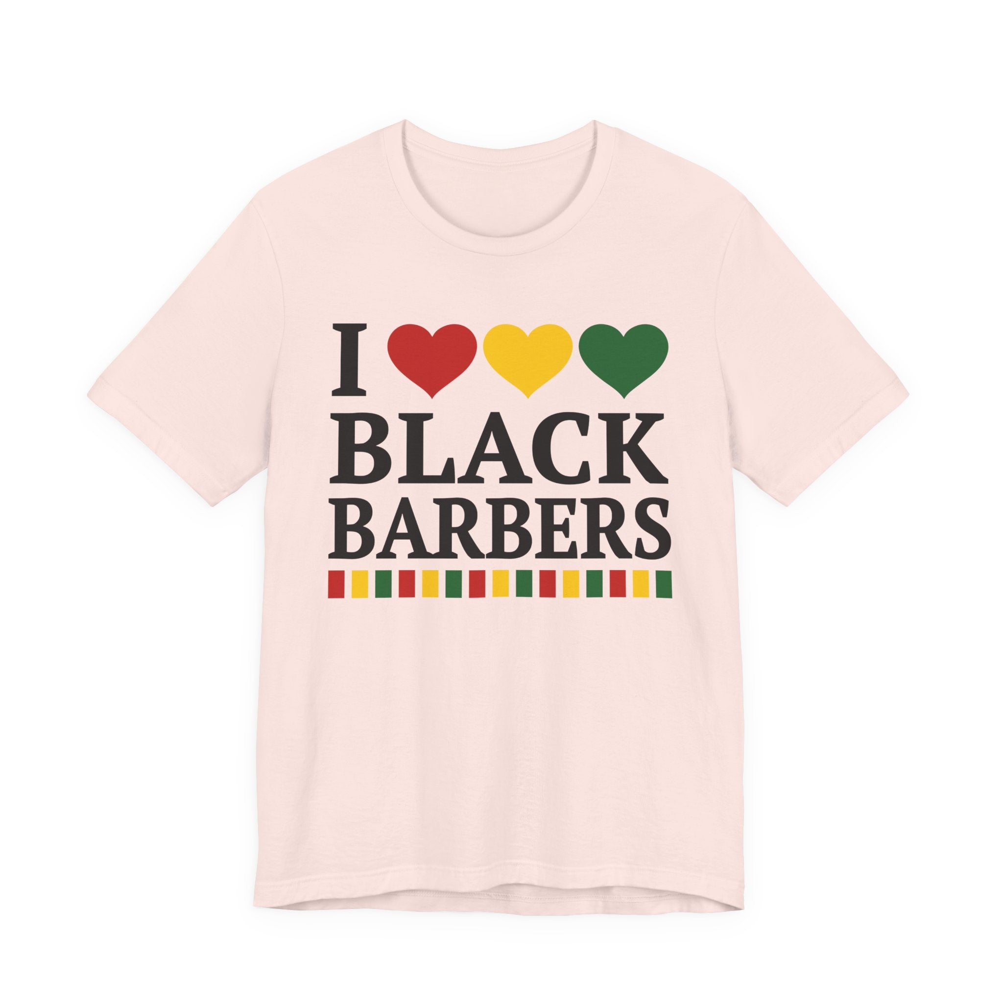 I Love Black Barbers — T-Shirt