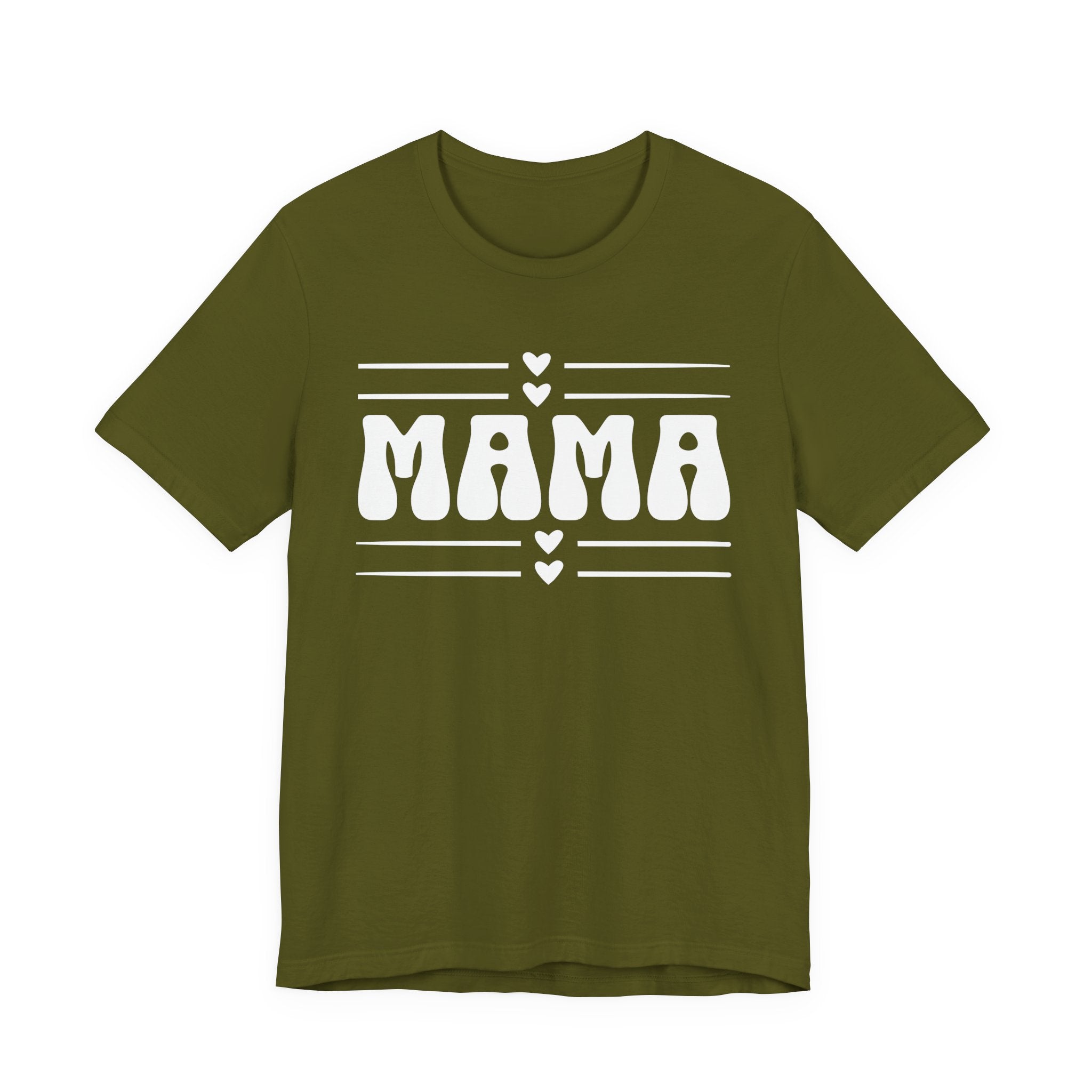 Mama Retro Heart - Tee Shirt