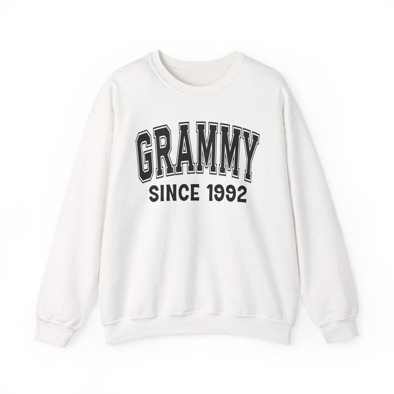 Grammy Personalization Sweatshirt — Add Your Special "Since Date"