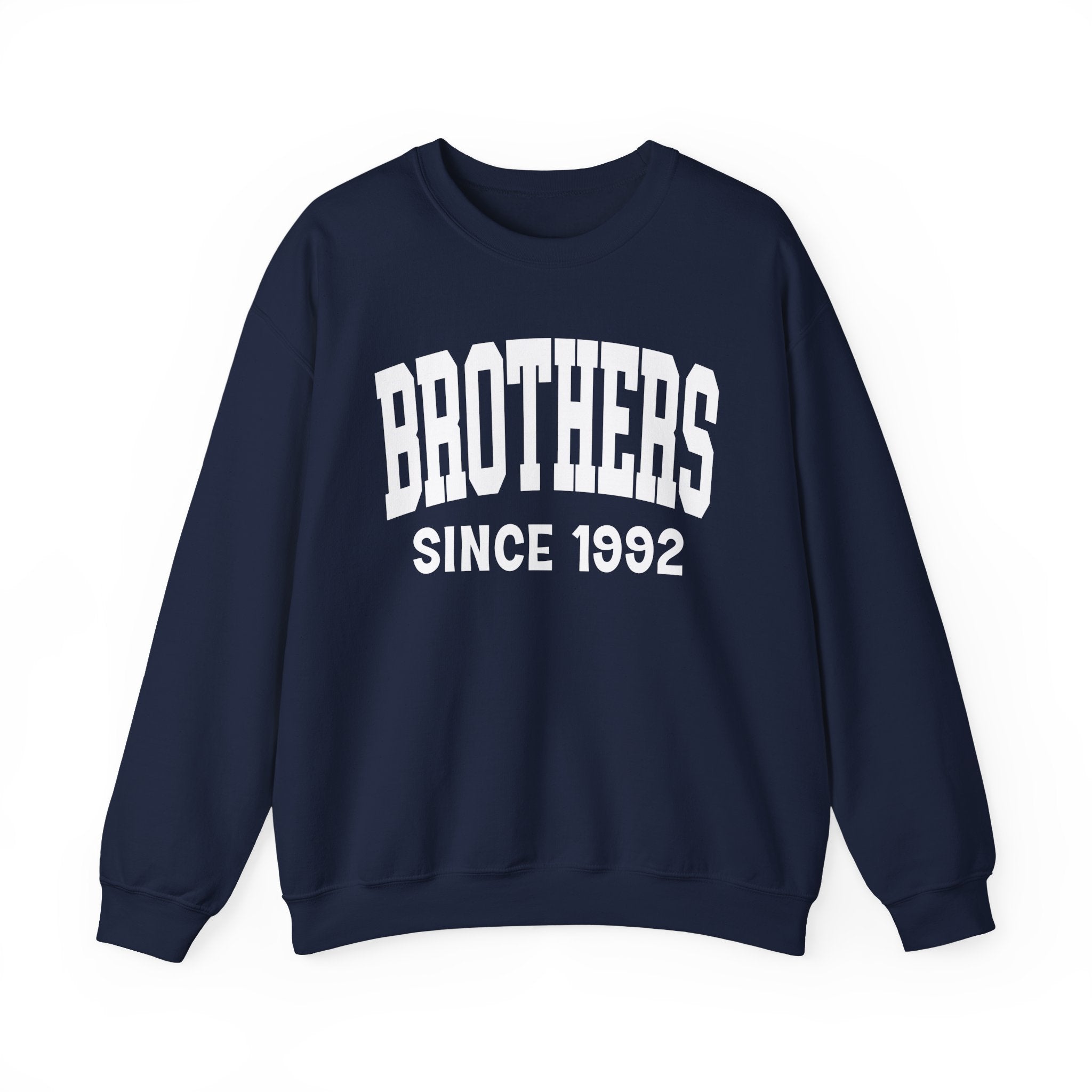 Brothers Personalization Sweatshirt - Add Your Special "Since Date"