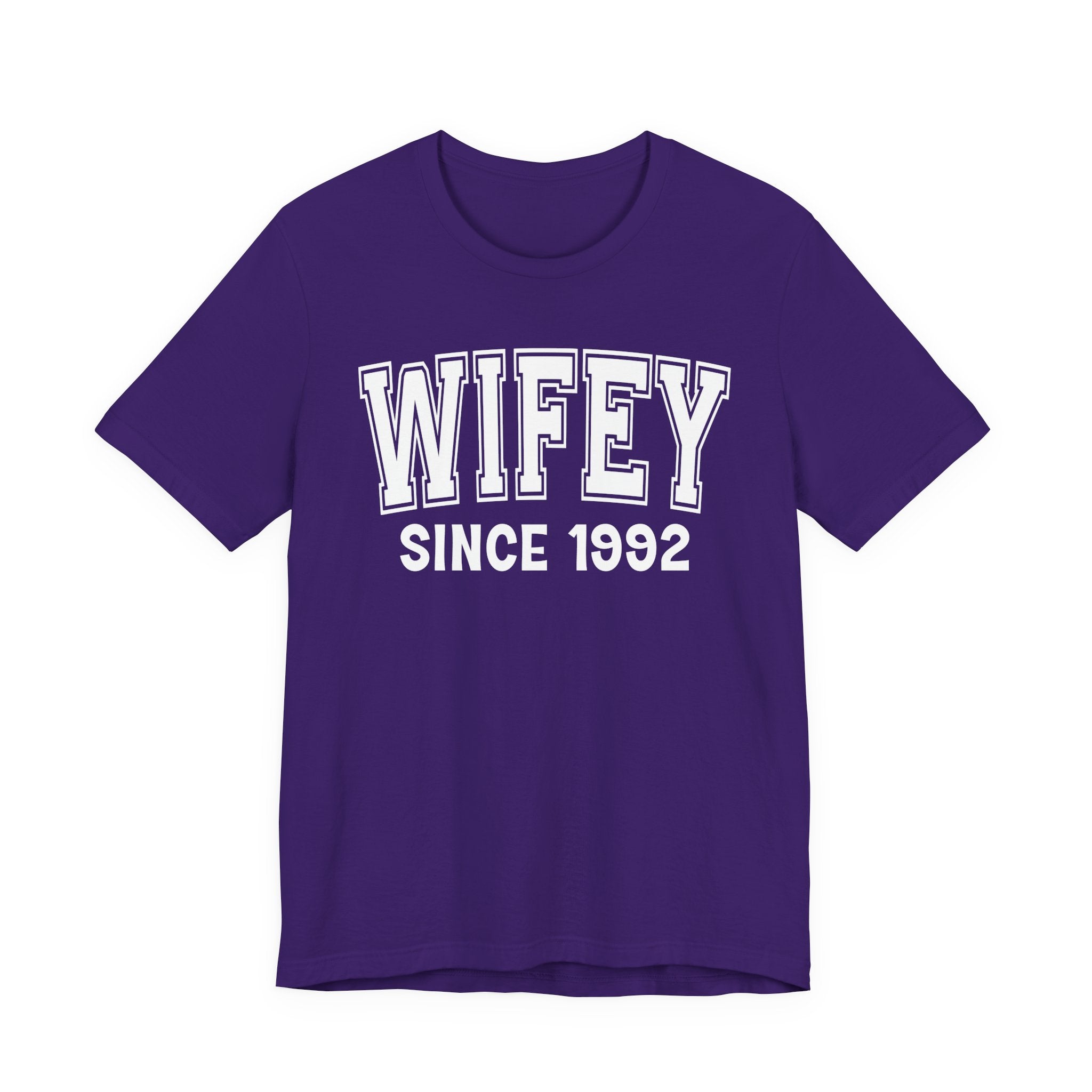 Wifey Personalization T-Shirt - Add Your Special "Since Date"