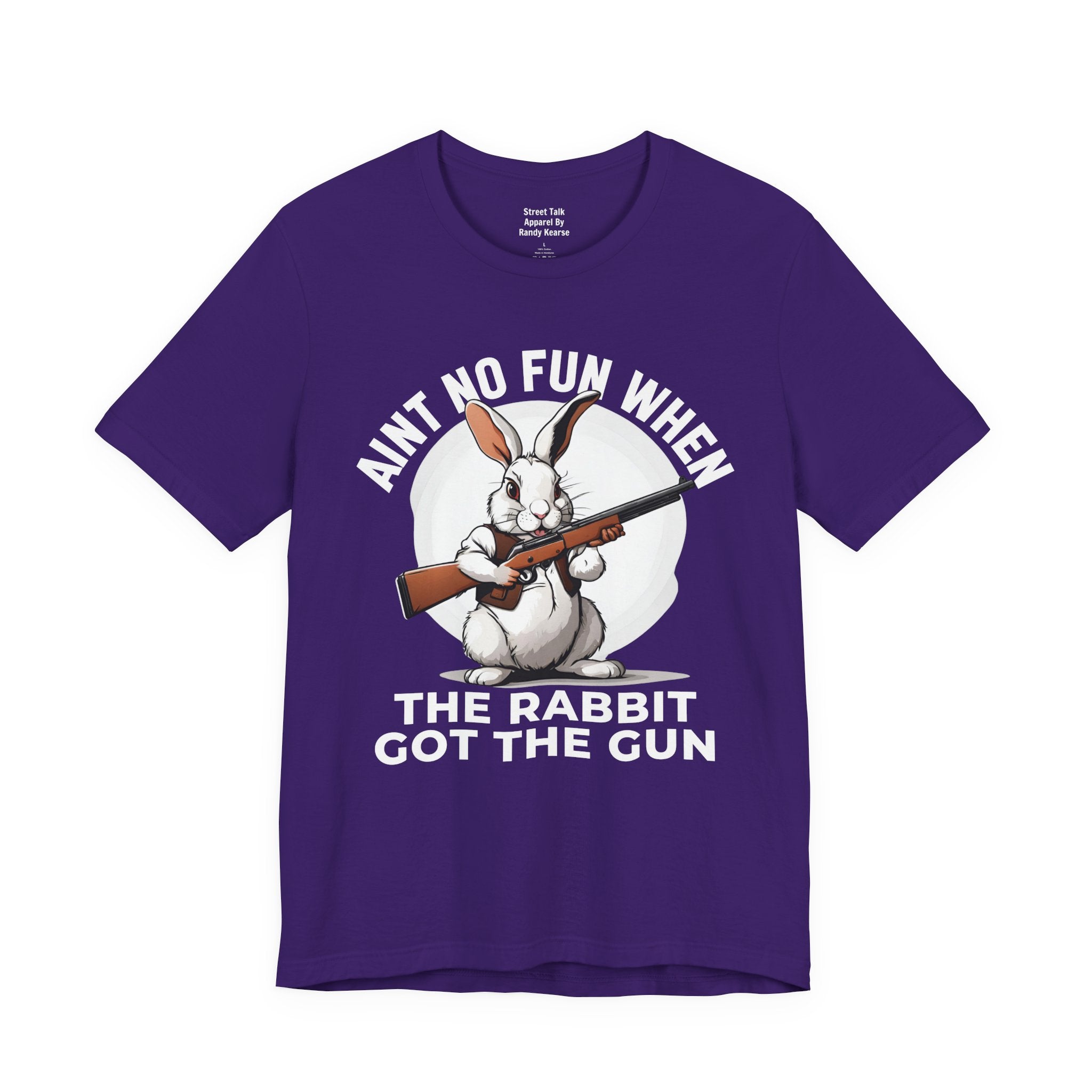 Aint No Fun When The Rabbit Got The Gun T-shirt