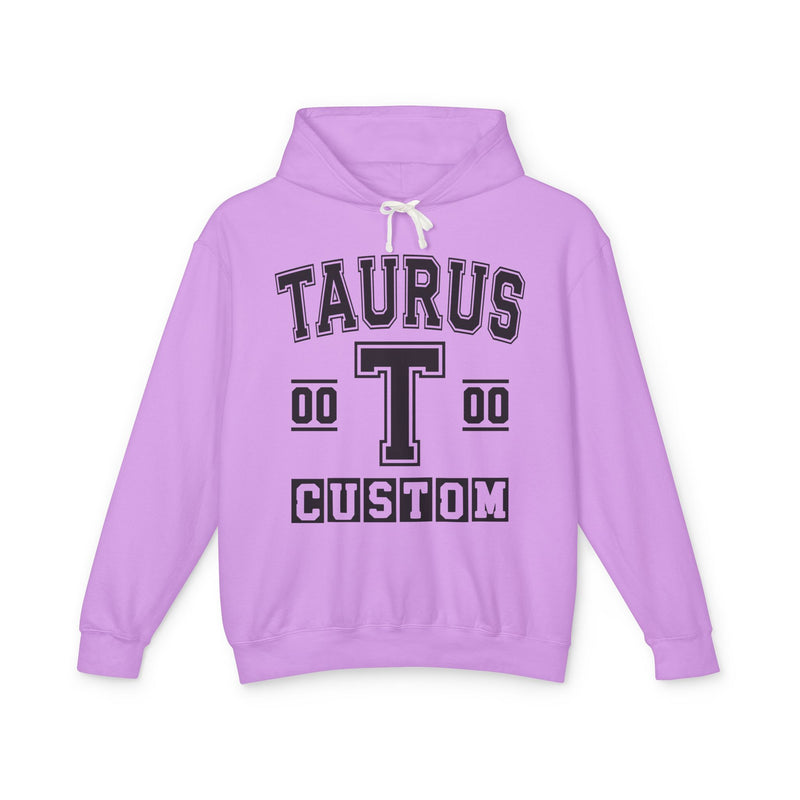 Custom Taurus Varsity Hoodie — Customize Birthday Day/Month/Year — Customize Gemini Season/Nation
