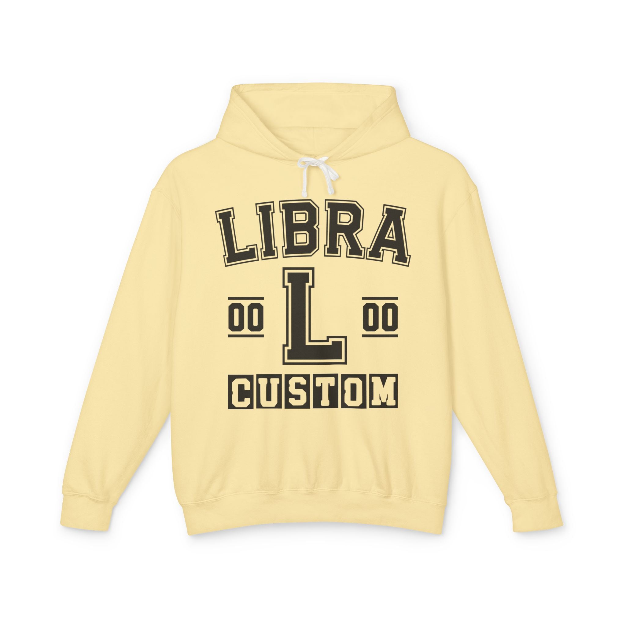 Custom Libra Varsity Hoodie - Customize Birthday Day/Month/Year - Customize Gemini Season/Nation