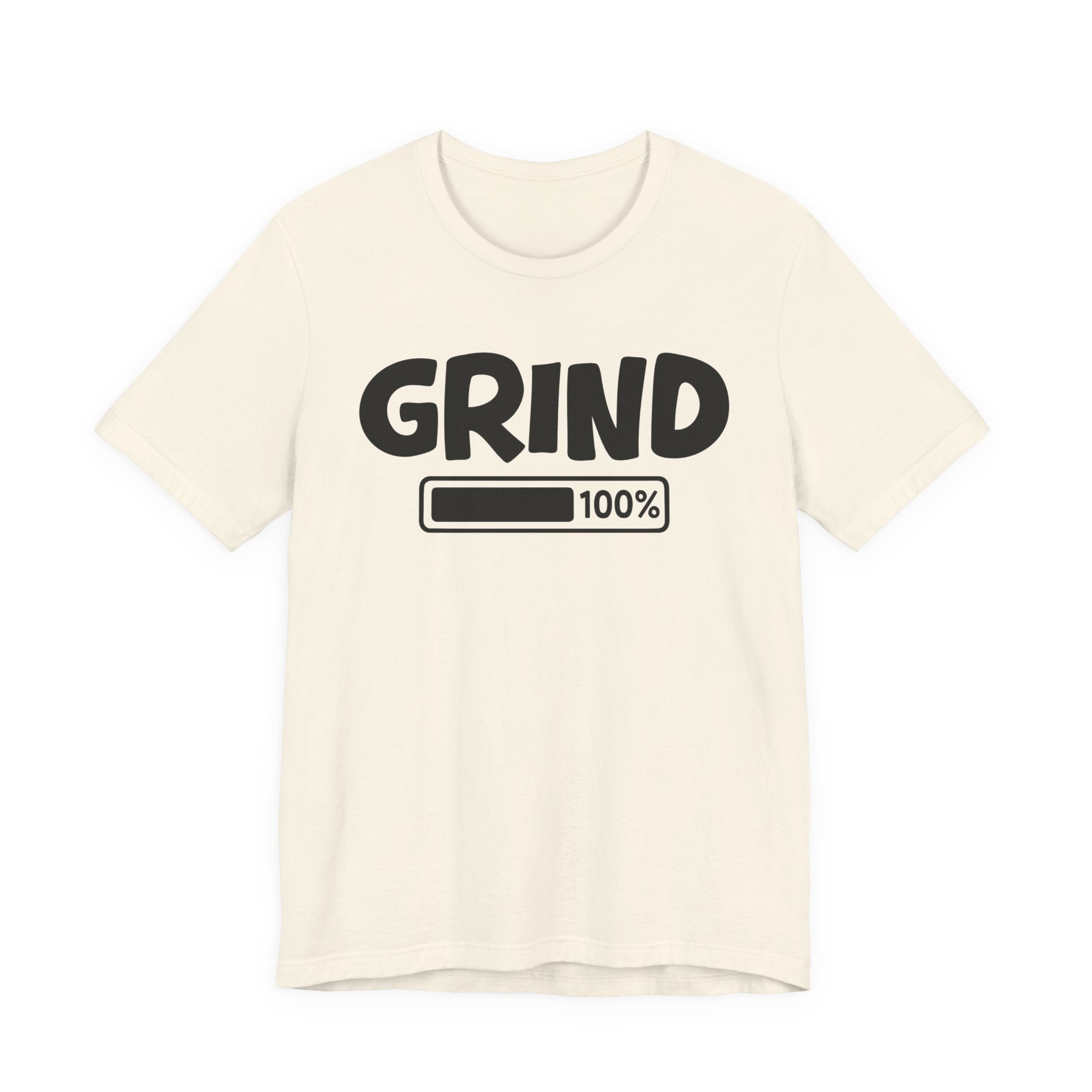 Grind - T-Shirt – Bold Protest Graphic Tee with Raised Fist