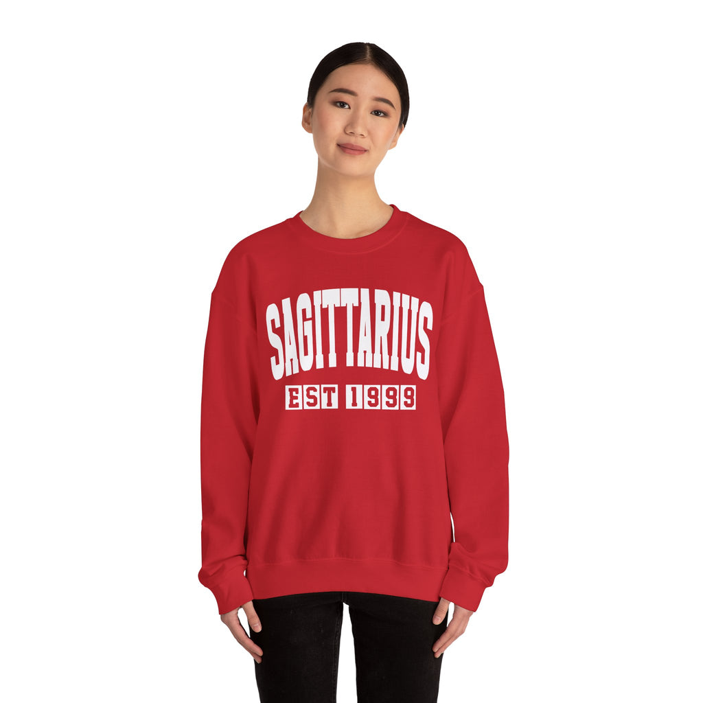 Sagittarius (EST YEAR) Personalization — Zodiac Graphic Sweatshirt