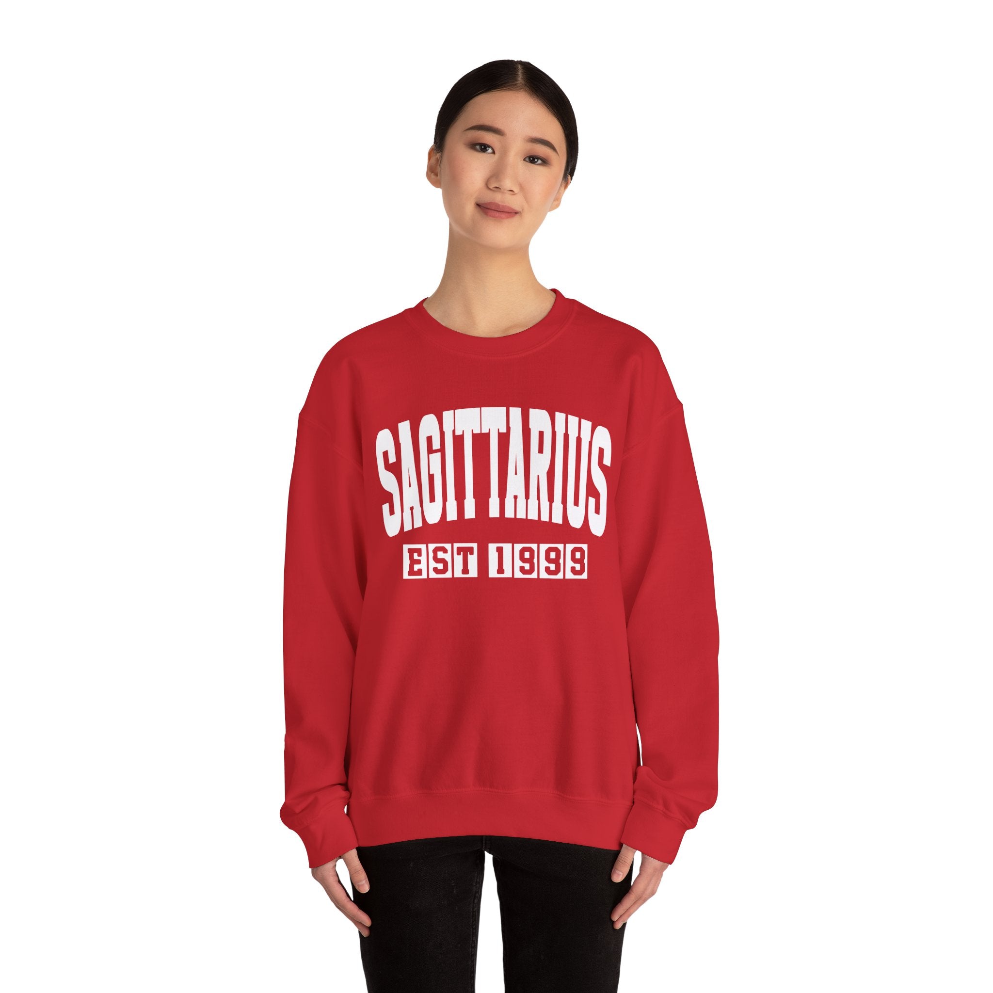 Sagittarius (EST YEAR) Personalization — Zodiac Graphic Sweatshirt