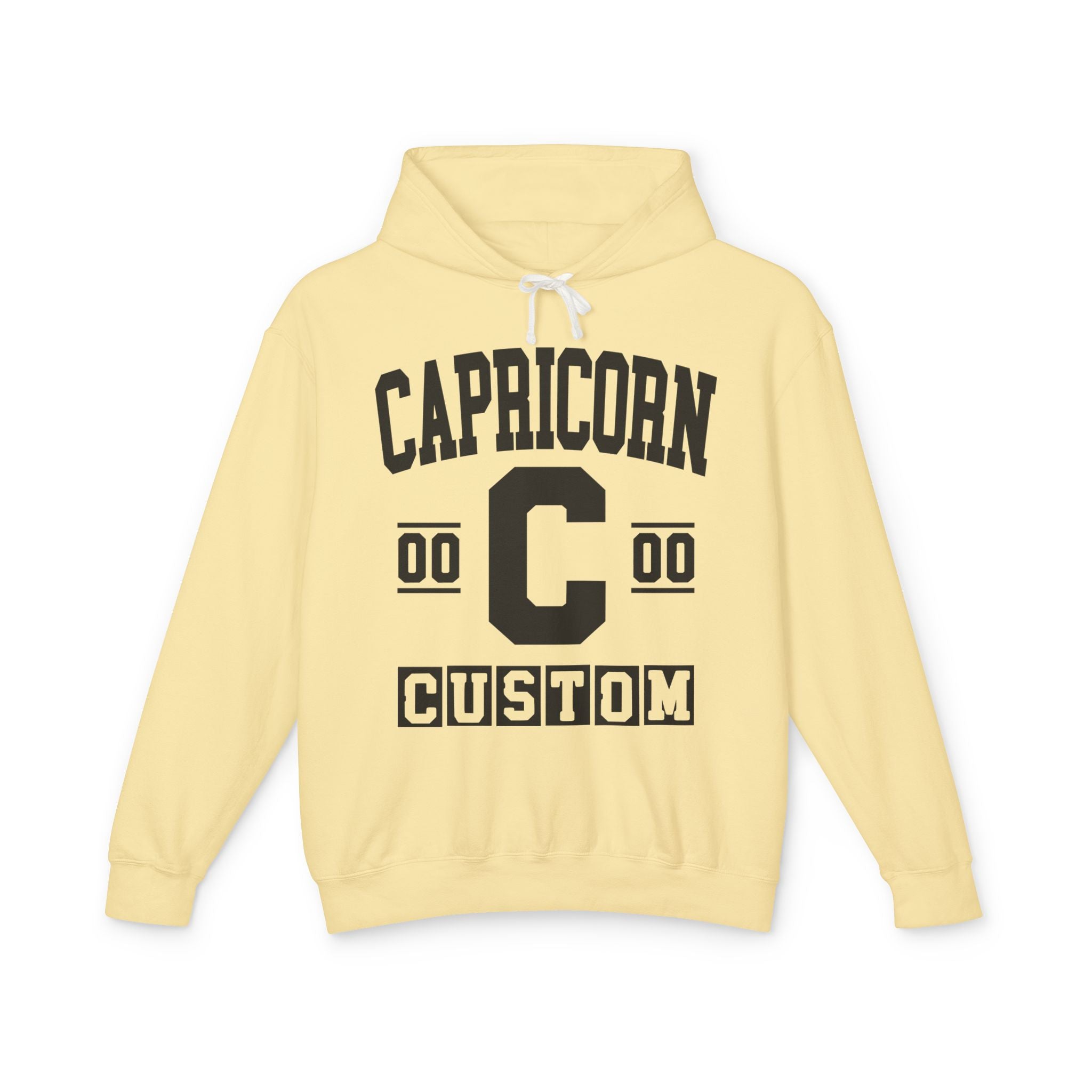 Custom Capricorn Varsity Hoodie - Customize Birthday Day/Month/Year - Customize Gemini Season/Nation