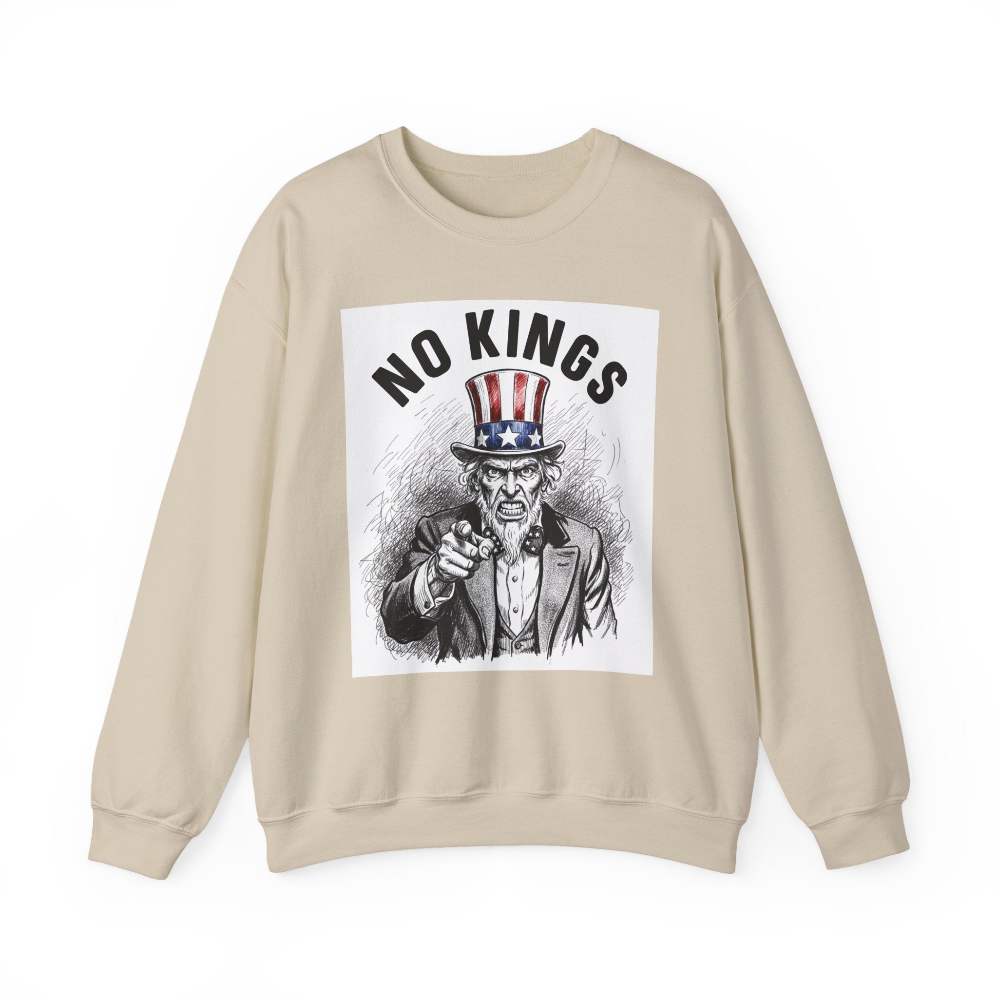 No Kings (Uncle Sam) - Sweatshirt