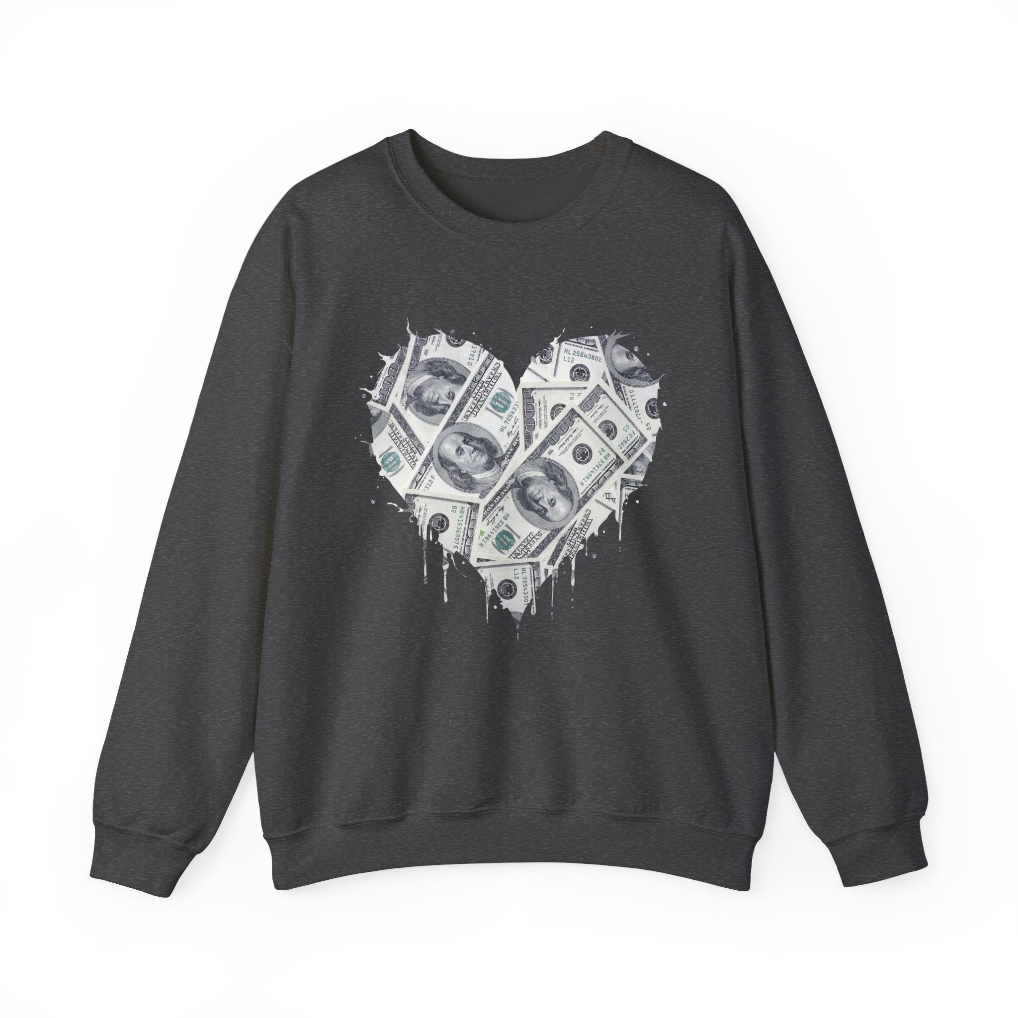 Valentine's Day (Money Heart) -  Sweatshirt