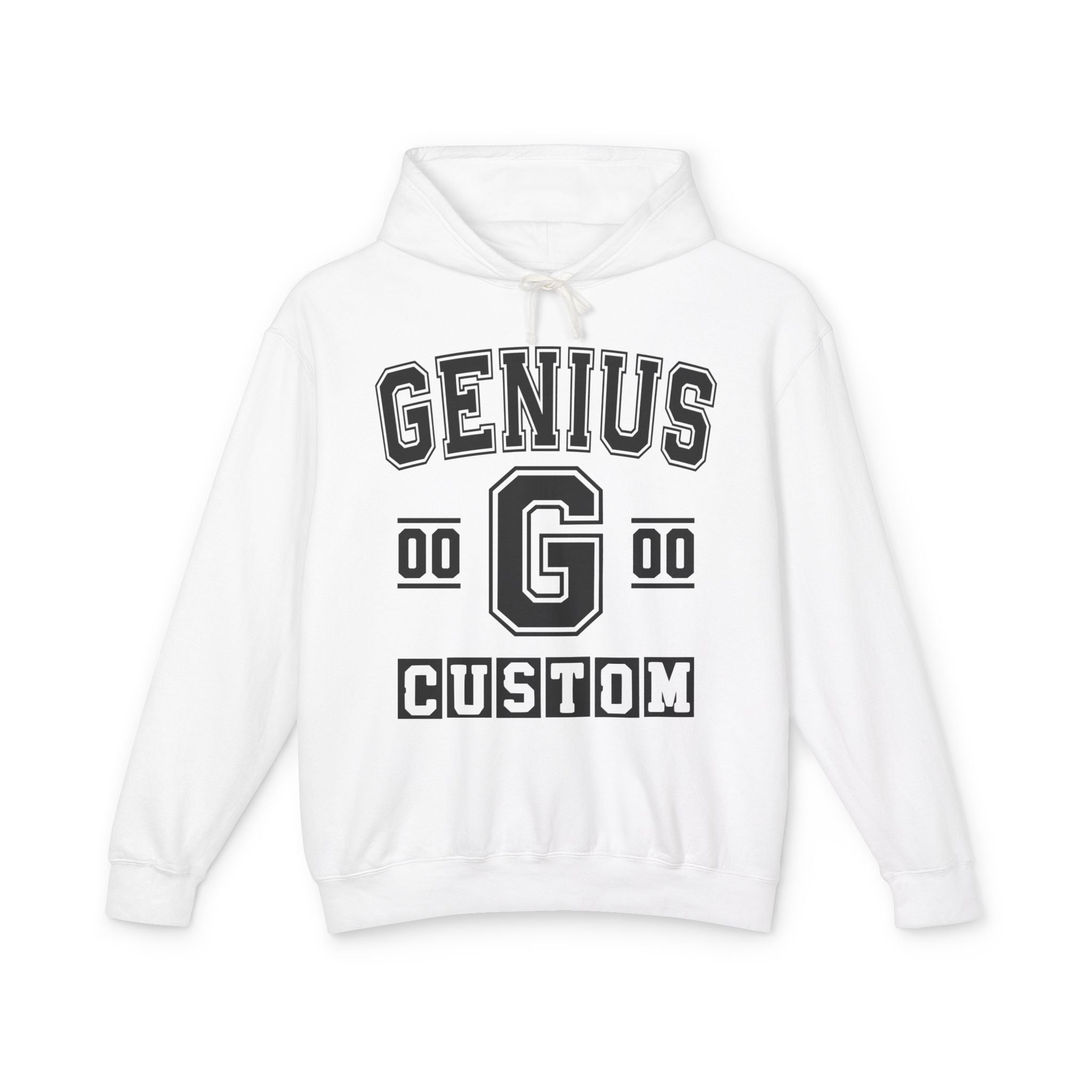 Custom Genius Varsity Hoodie - Customize Birthday Day/Month/Year - Customize Gemini Season/Nation