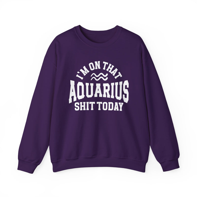 I'm On That Aquarius Shit Today — Sweatshirt