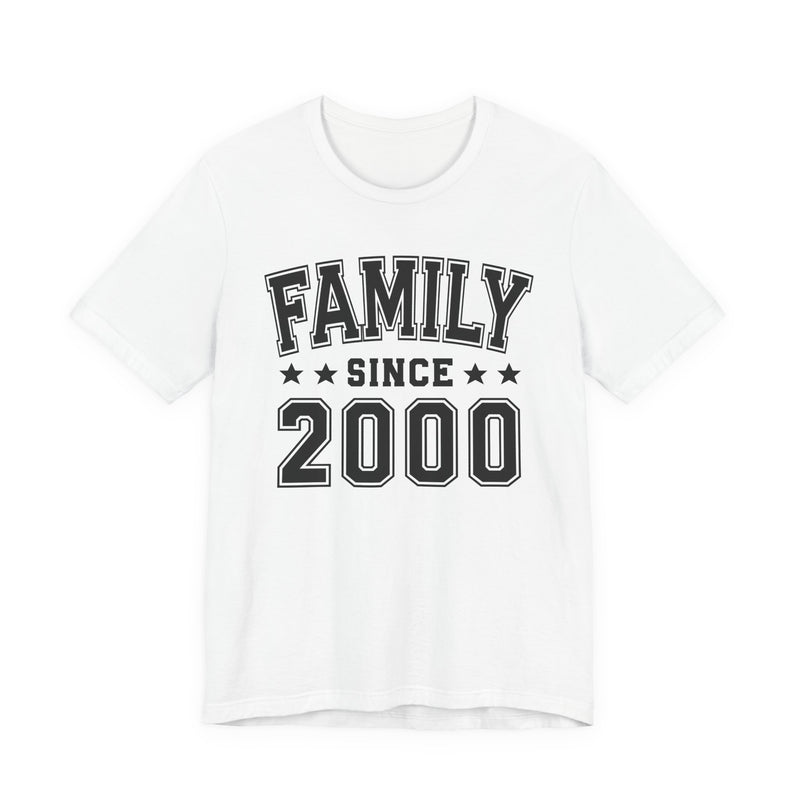 Family Since (Personalized Date) —  Celebrating Family Ties T-shirt
