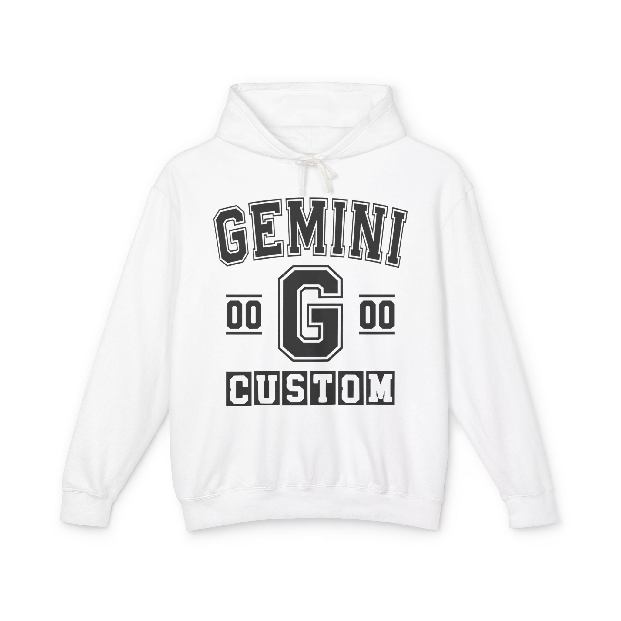 Custom Gemini Varsity Hoodie - Customize Birthday Day/Month/Year - Customize Gemini Season/Nation