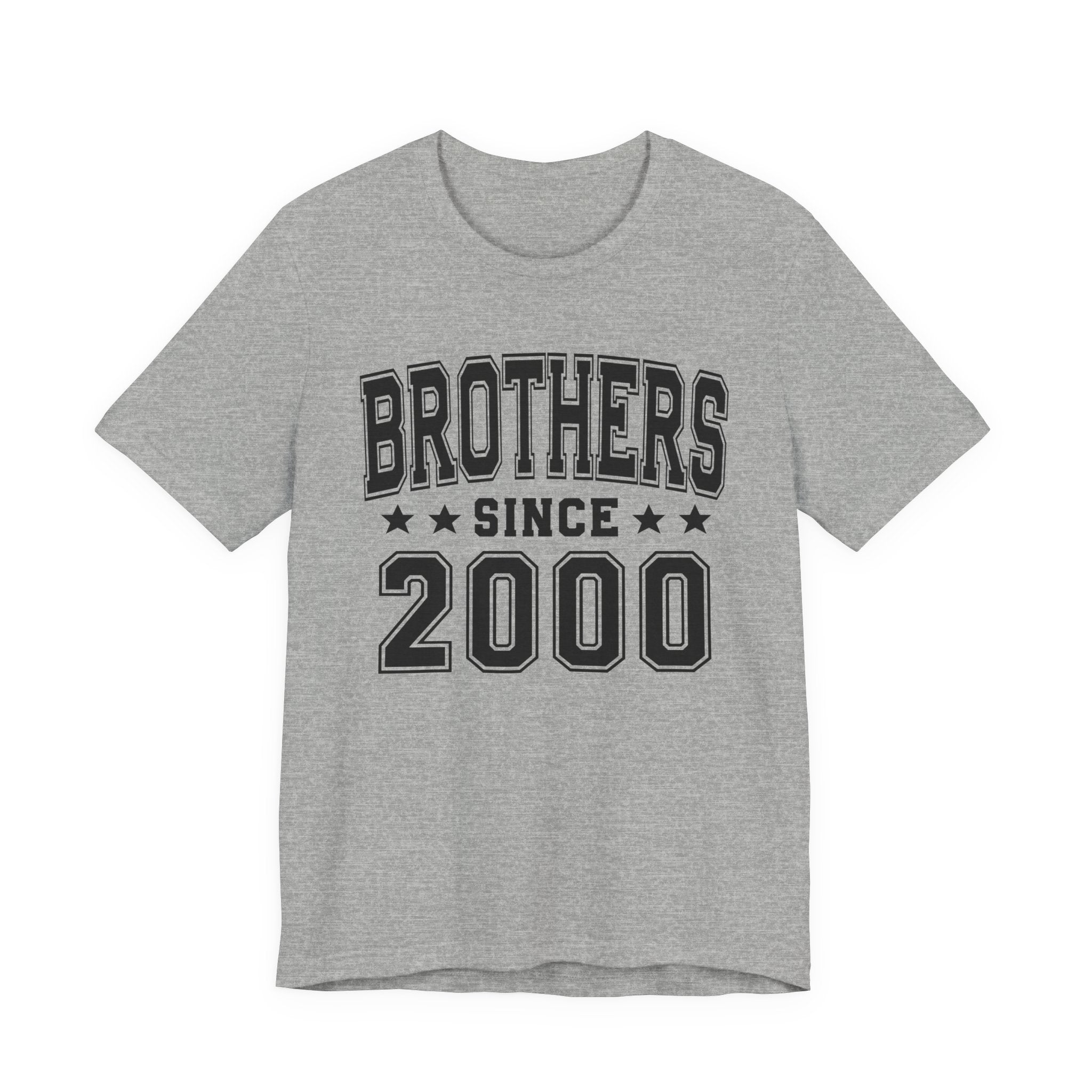 Brothers Since (Personalized Date) —  Bride/Married T-shirt, Wedding & Anniversary Gift