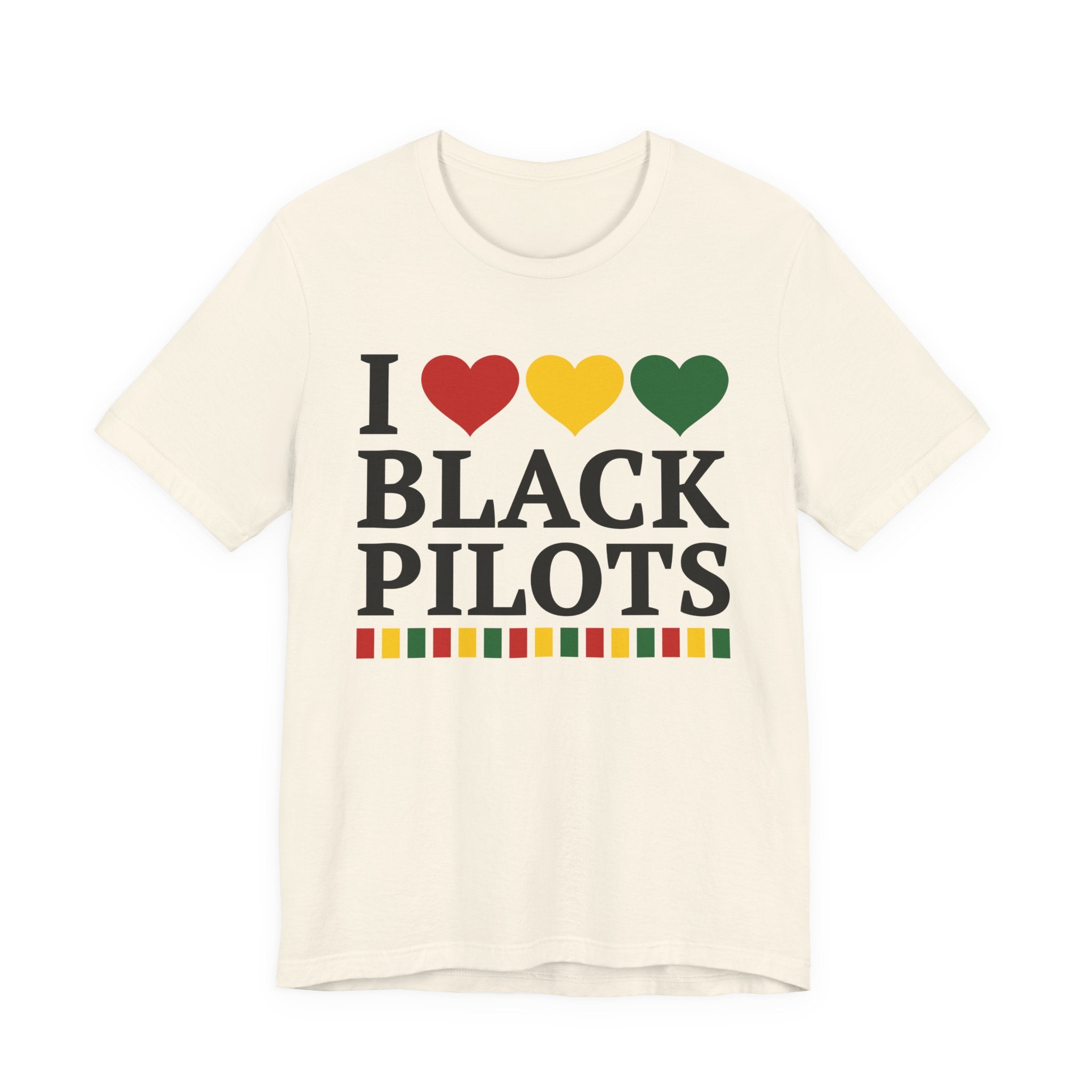 I Love Black Pilots — T-Shirt