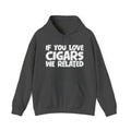 If You Love Cigars We Related — Motivational Hustle Statement Hoodie