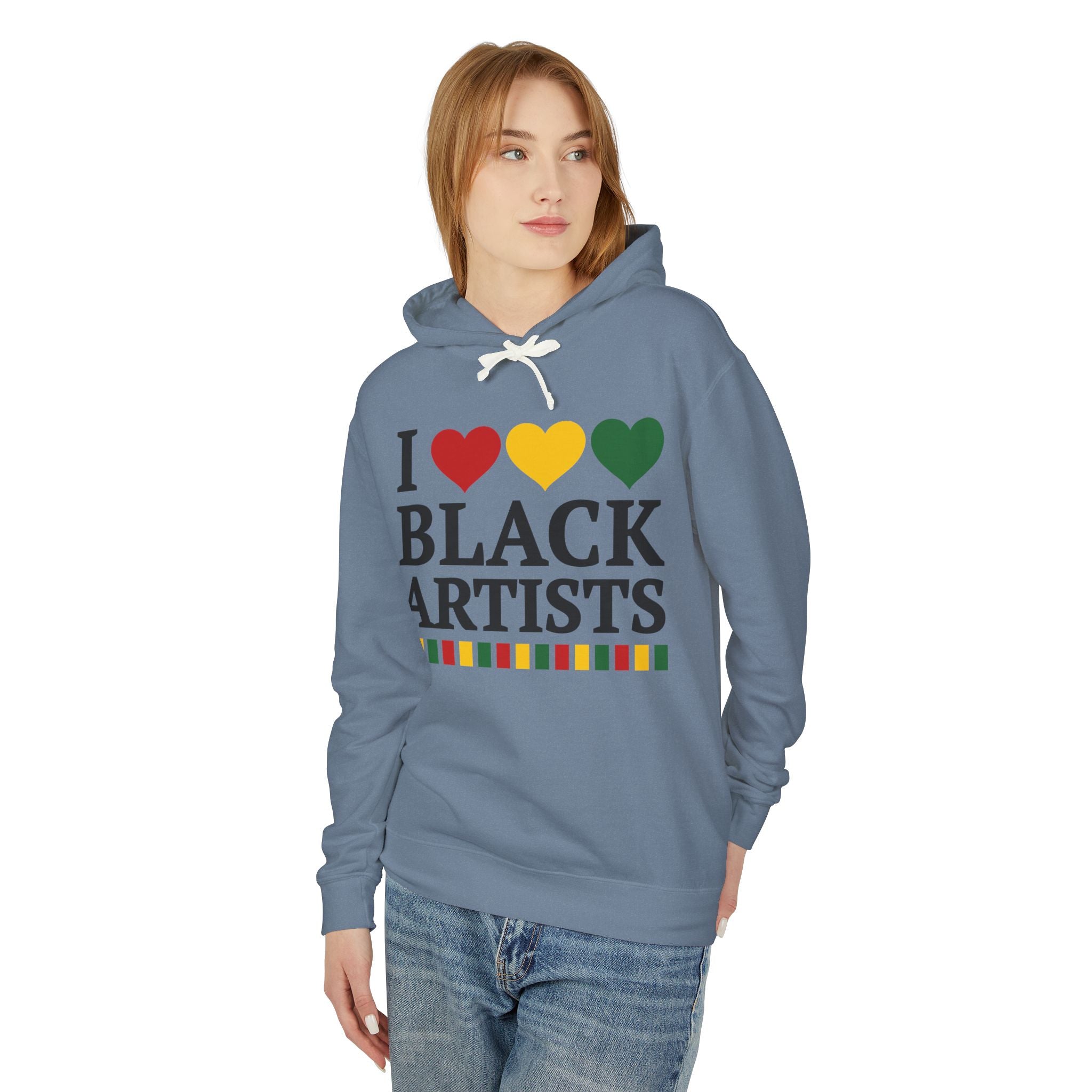 I Love Black Artists - Hoodie