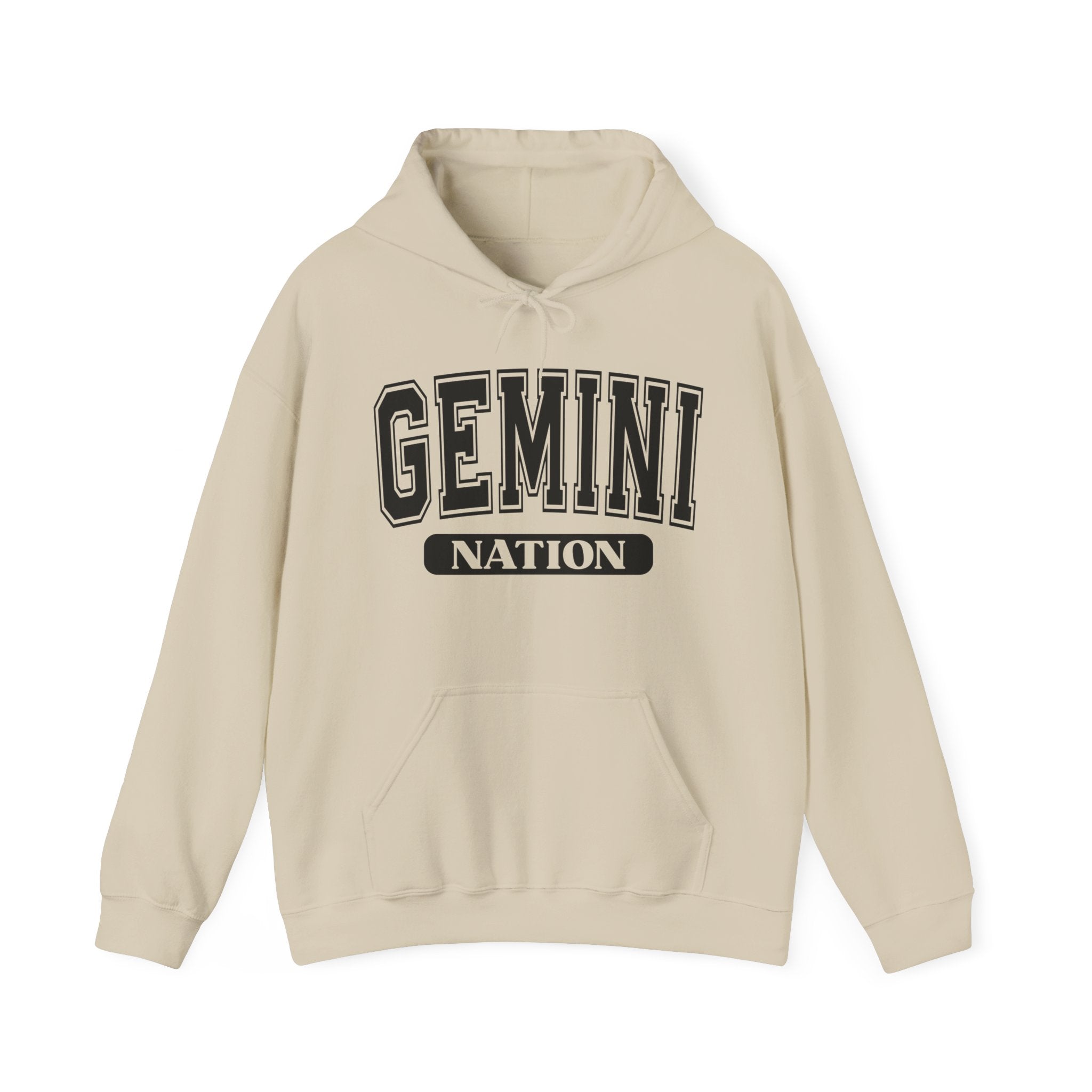 Gemini Nation Hoodie — Zodiac Graphic Pullover for Gemini Fans