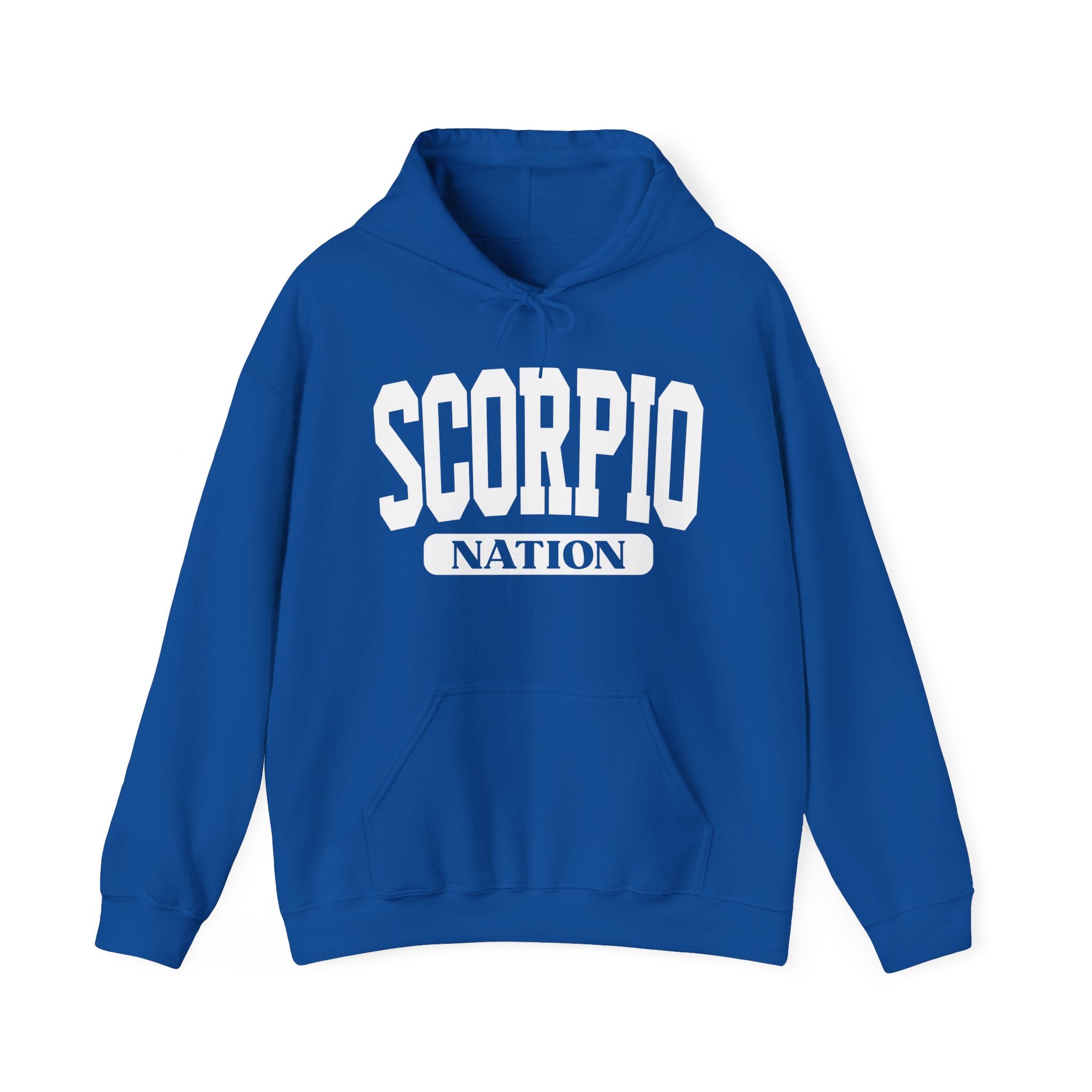 Scorpio Nation Hoodie — Zodiac Graphic Pullover for Gemini Fans