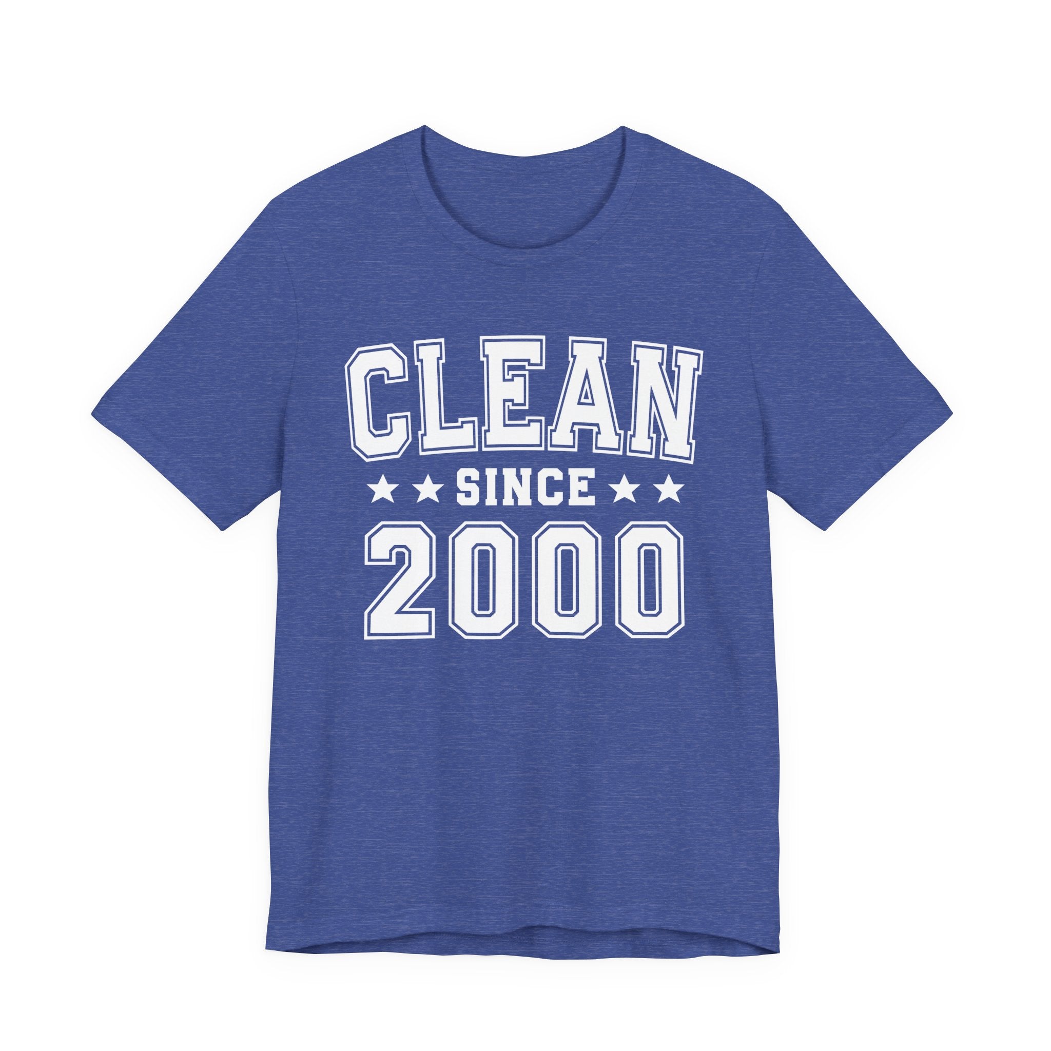 Clean Since (Personalized Date) —  Bride/Married T-shirt, Wedding & Anniversary Gift