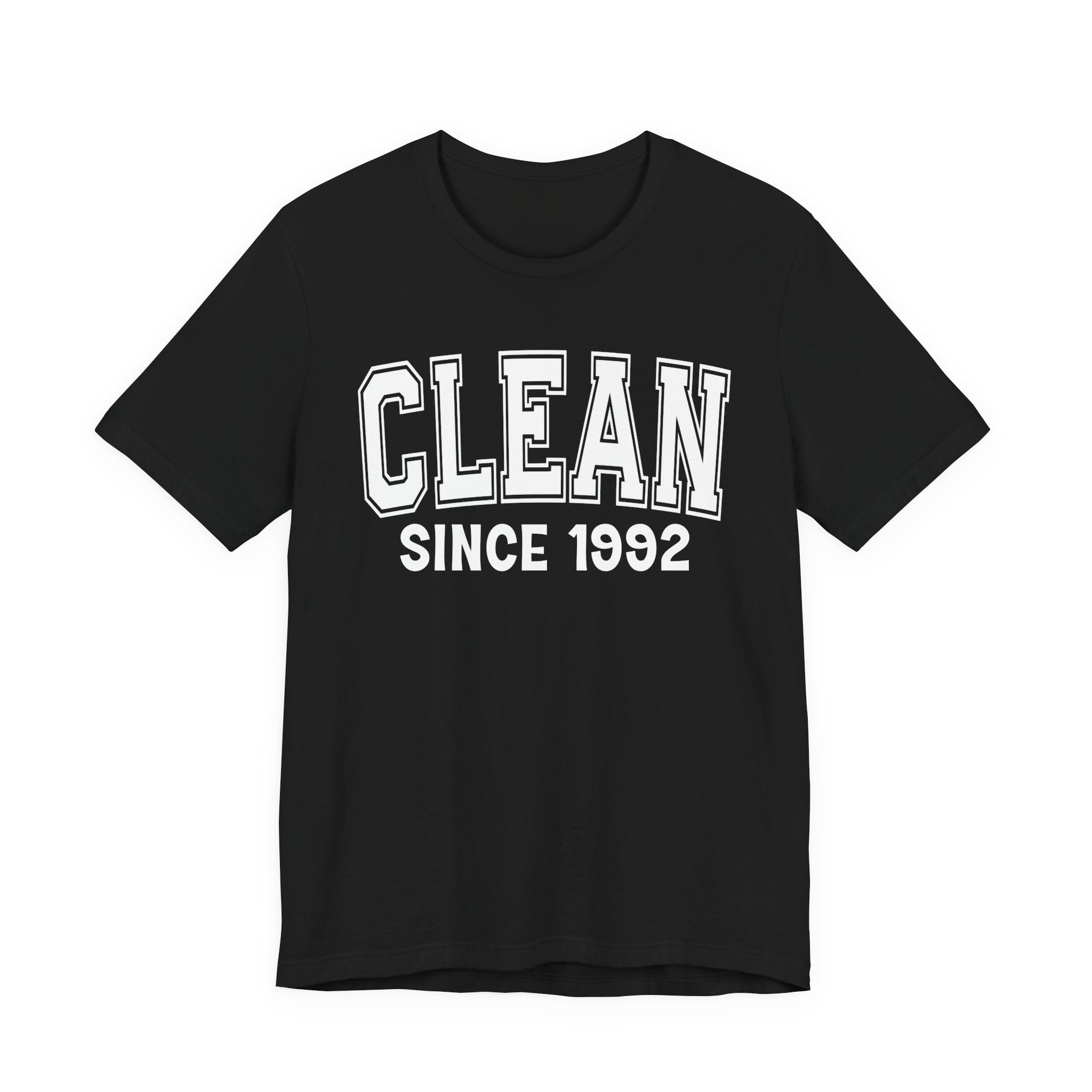 Clean Personalization T-Shirt - Add Your Special "Since Date"