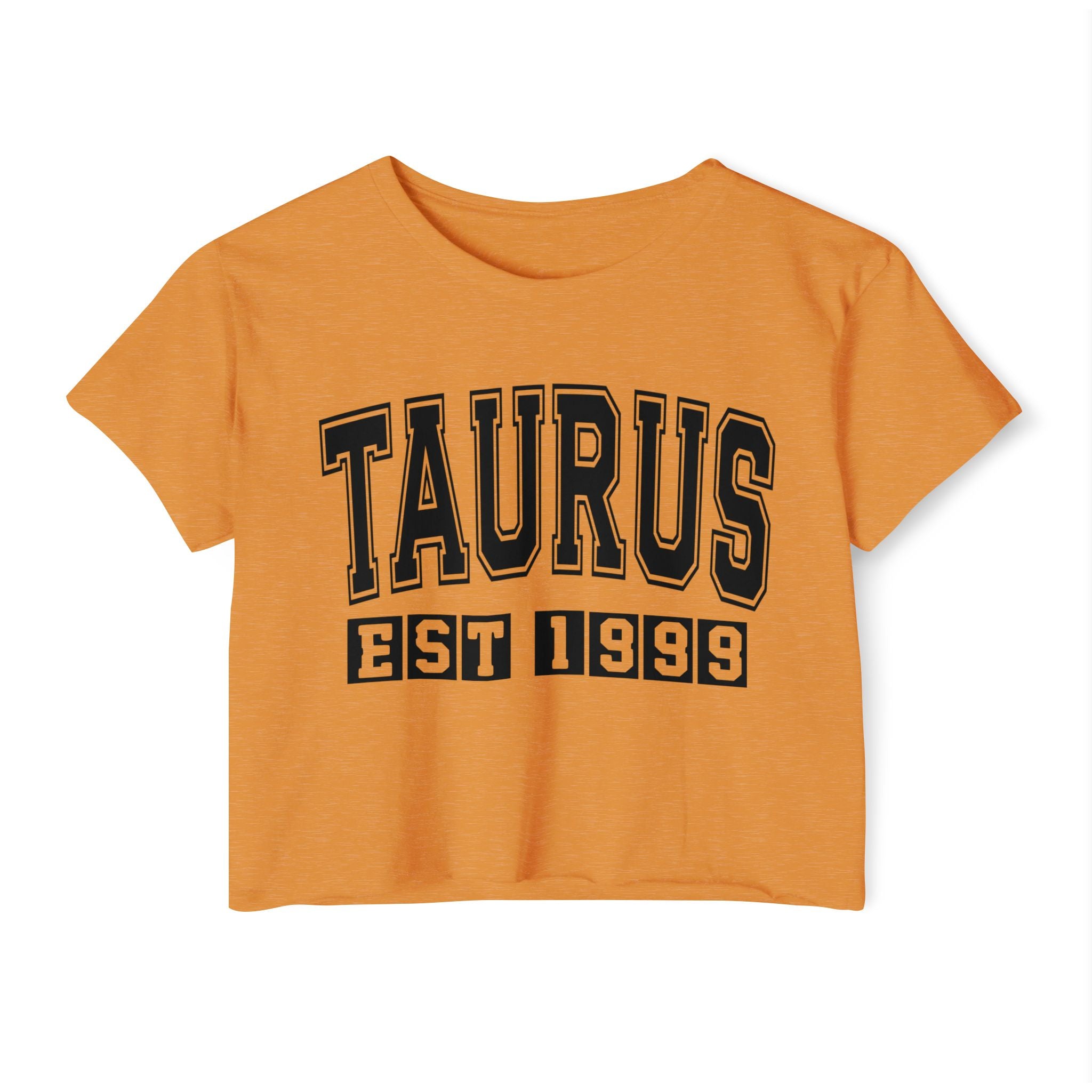 Taurus EST (YEAR) Personalization -  Crop Top