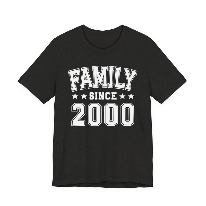 Family Since (Personalized Date) —  Celebrating Family Ties T-shirt