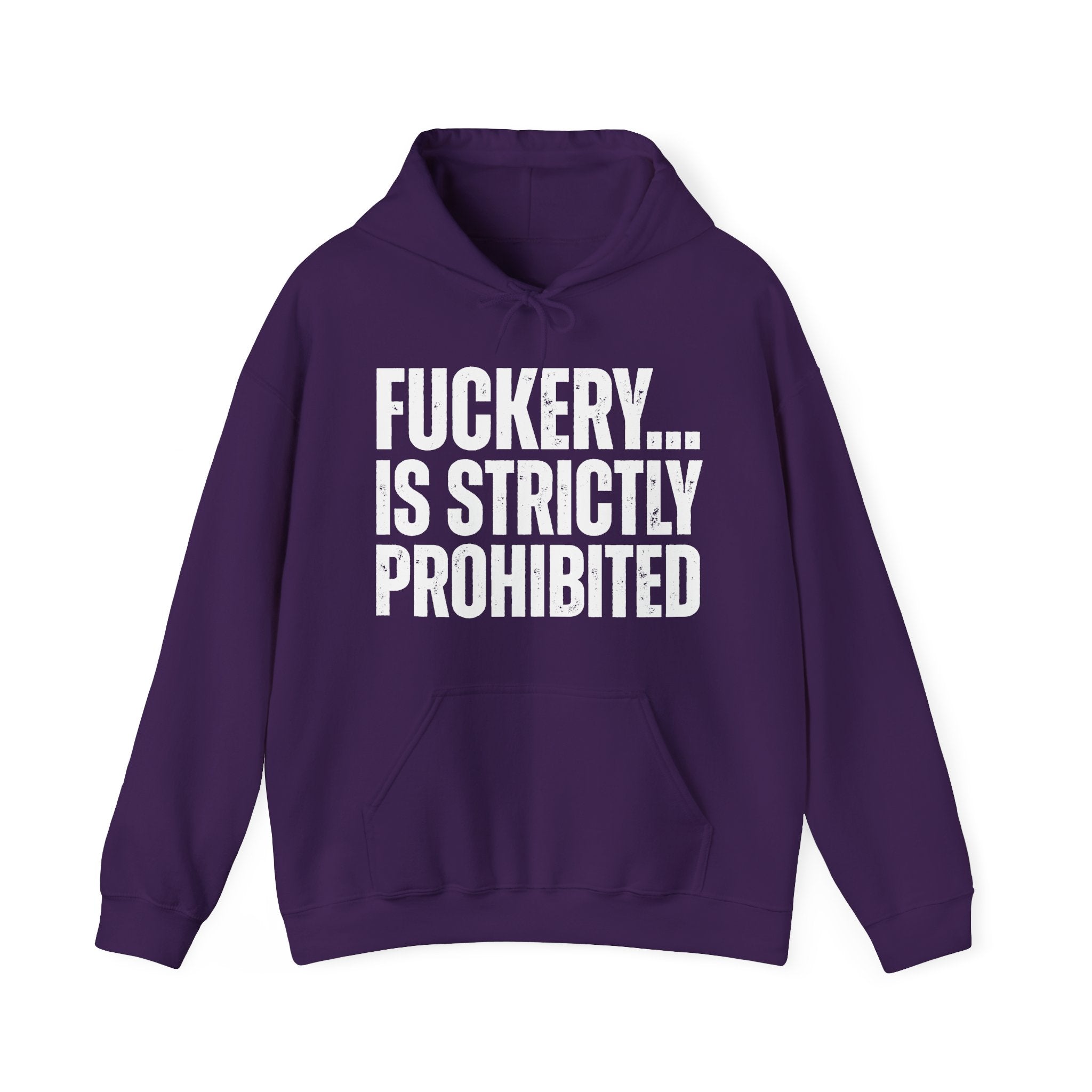 Fuckery...Is Strictly Prohibited — Sarcastic Statement Hoodie