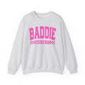 Baddie Society - Pink Varsity Sweatshirt