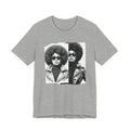 Powerful Black Woman Potrait - 70s with Retro Black Pride Tee Shirt