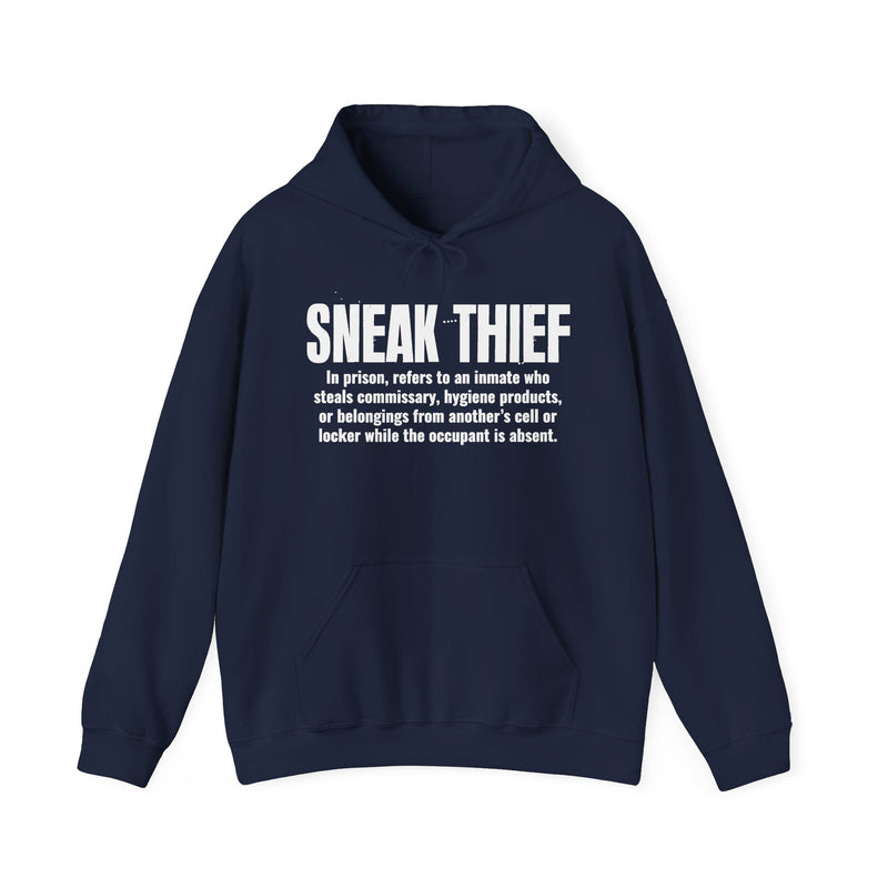 Sneak Thief — Prison Slang Definition Hoodie