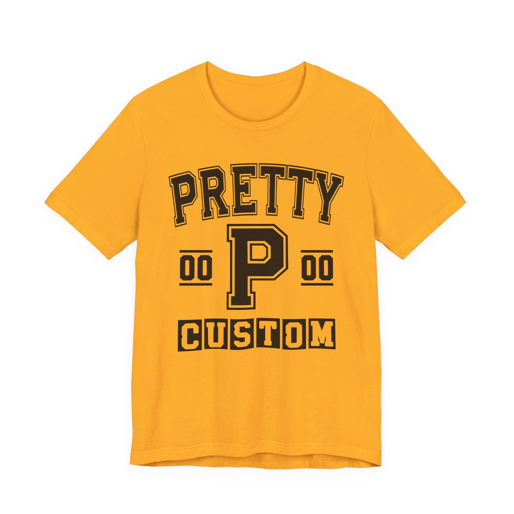 Custom Pretty Varsity Tee Shirt — Customize Birthday Day/Month/Year - Customize Season/nation/Society