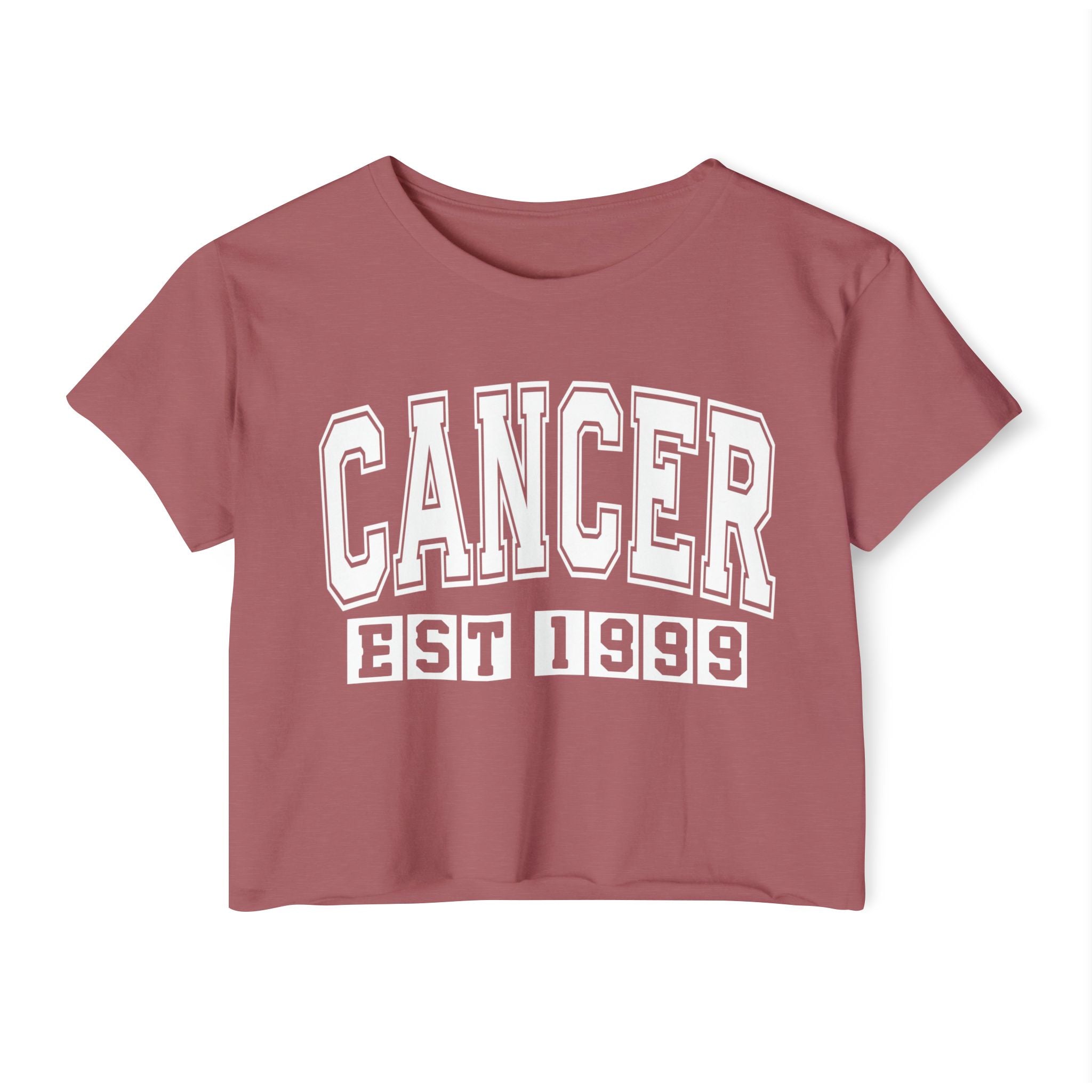 Cancer EST (YEAR) Personalization -  Crop Top