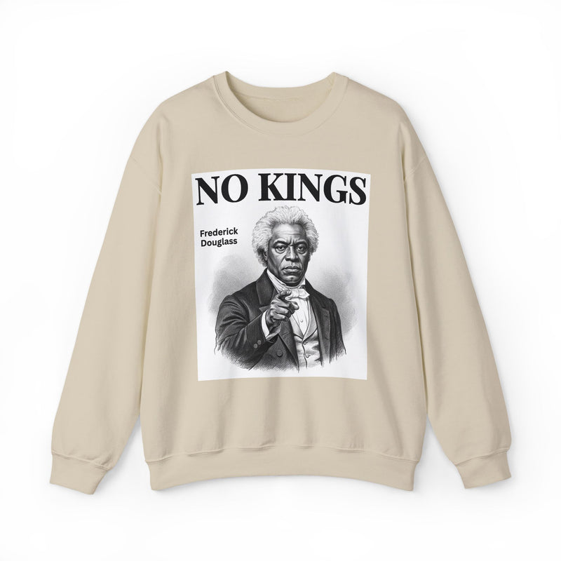 No Kings Frederick Douglass — Sweatshirt